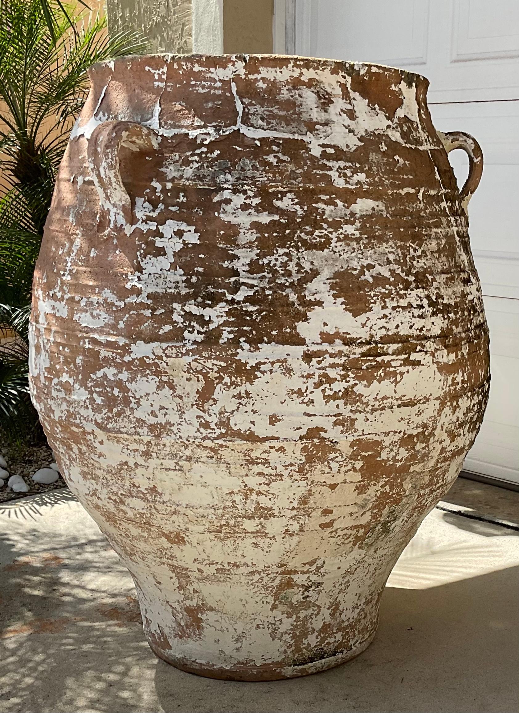Large Antique Terracotta Jar For Sale 7