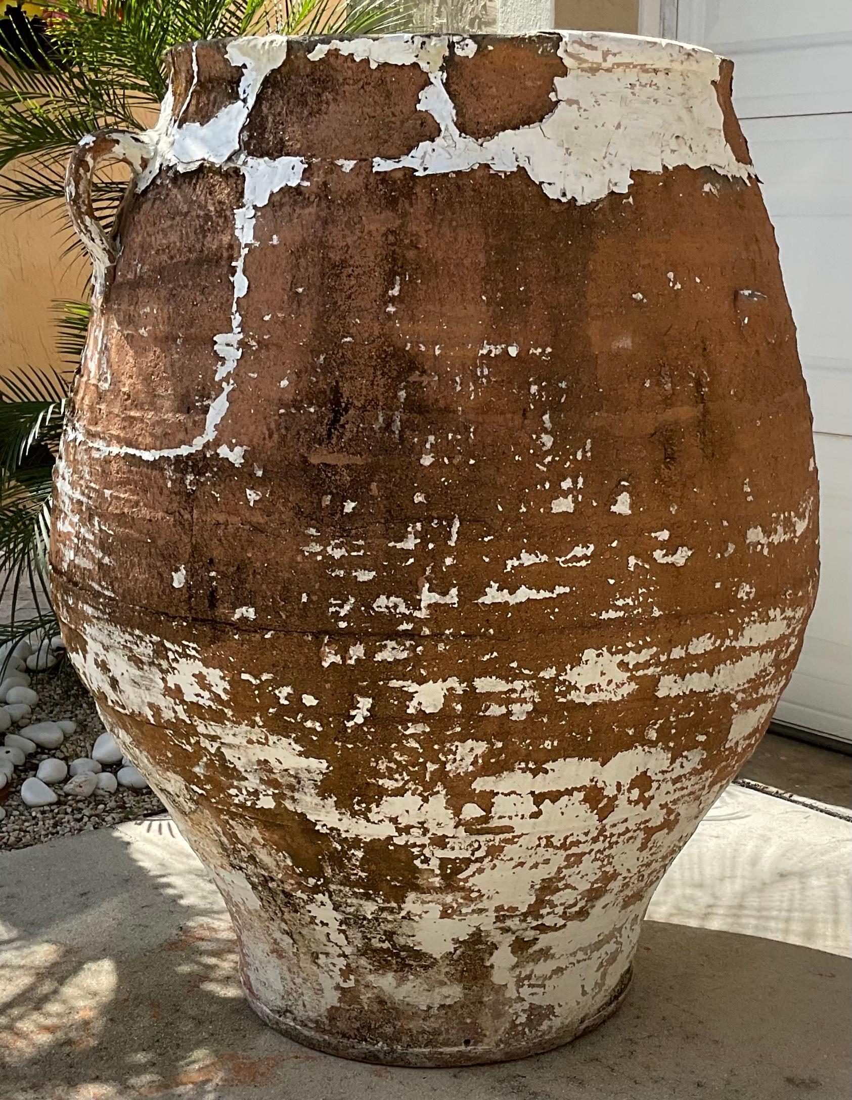 Large Antique Terracotta Jar For Sale 1