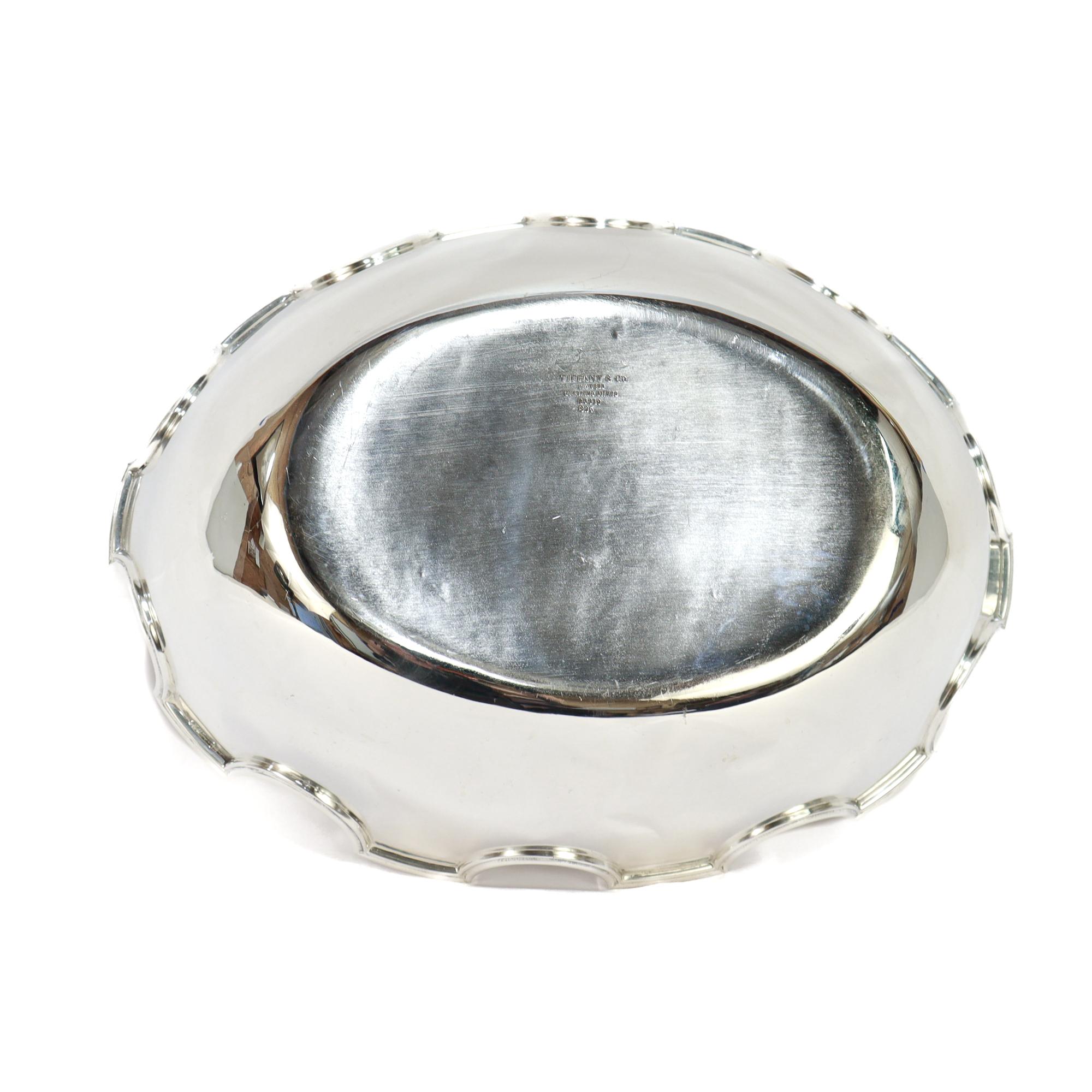 Grand modèle ancien de Tiffany & Co. Rince-bouche ou rince-vin en A Silver en vente 9