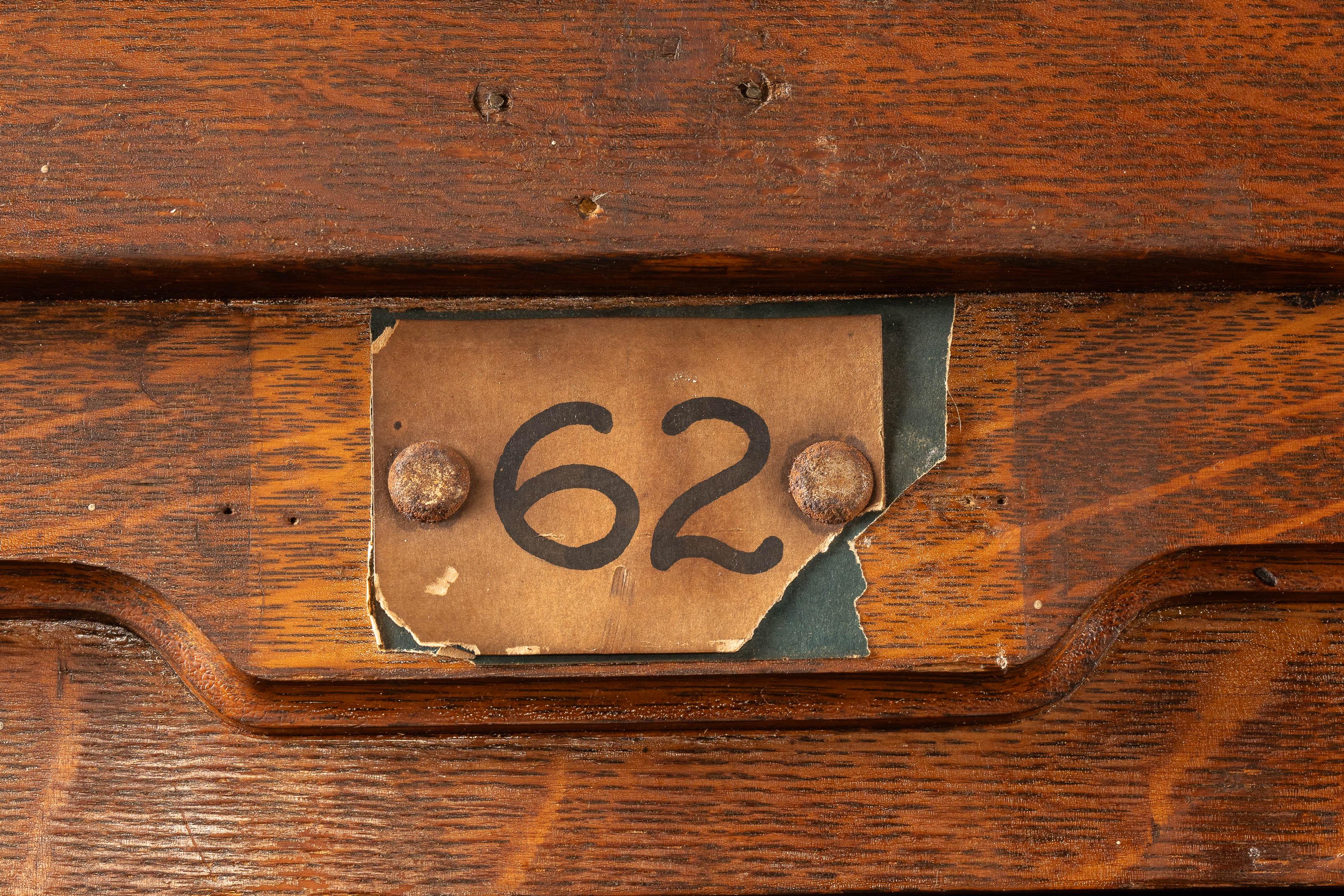 Large Antique Tiger Oak Flat File For Sale 3