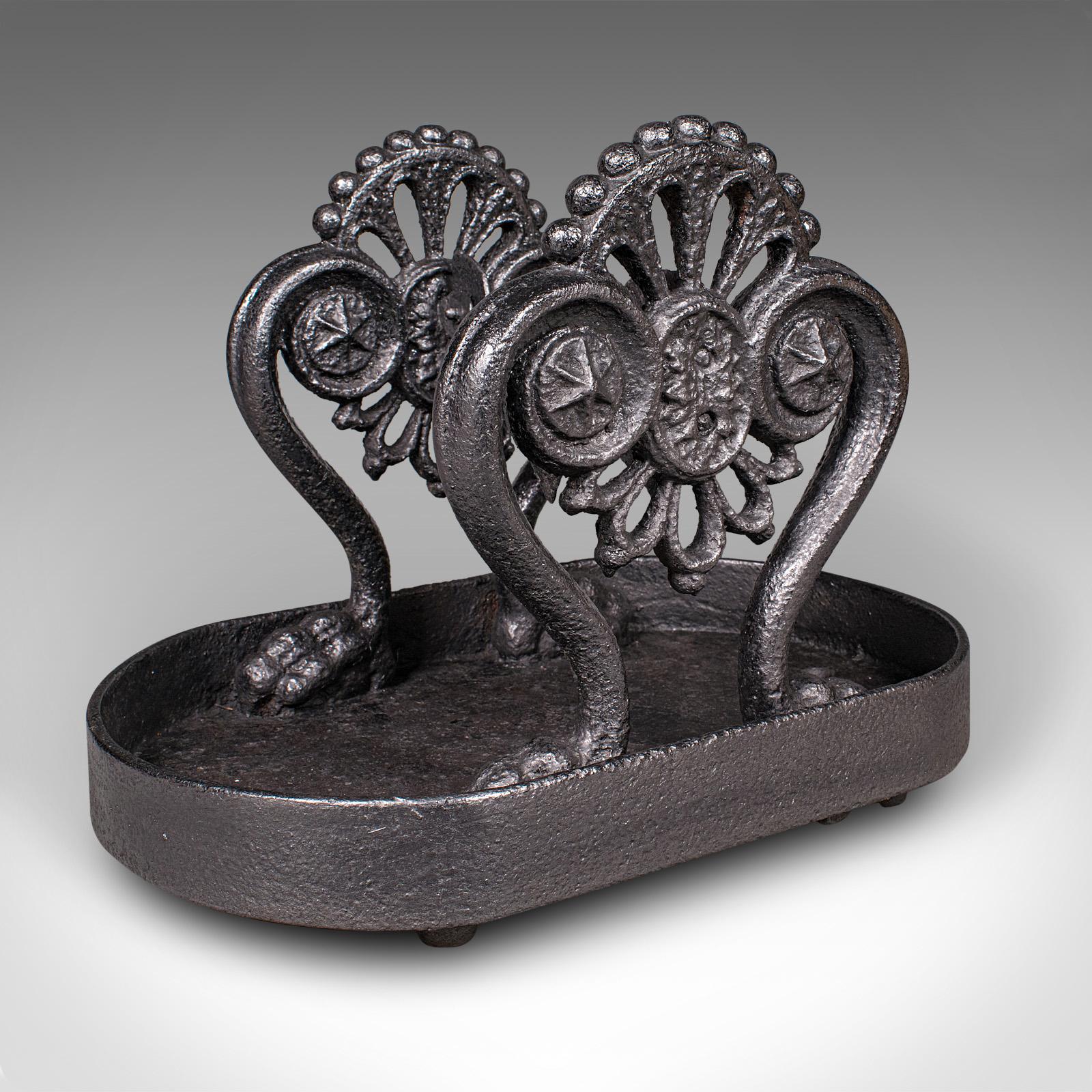 Large Antique Townhouse Boot Scraper, English, Shoe Pull, Georgian, Circa 1750 For Sale 1