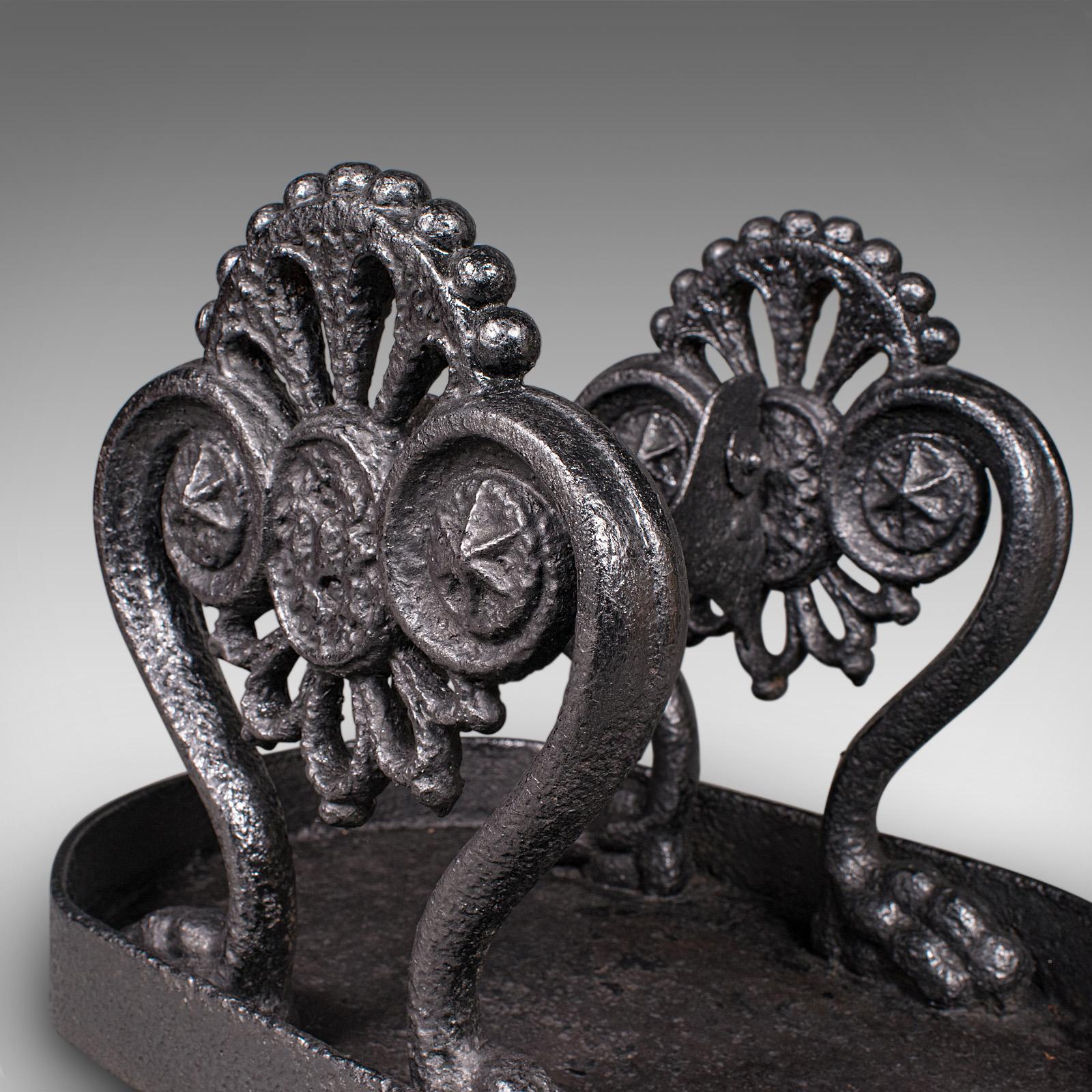 Large Antique Townhouse Boot Scraper, English, Shoe Pull, Georgian, Circa 1750 For Sale 3