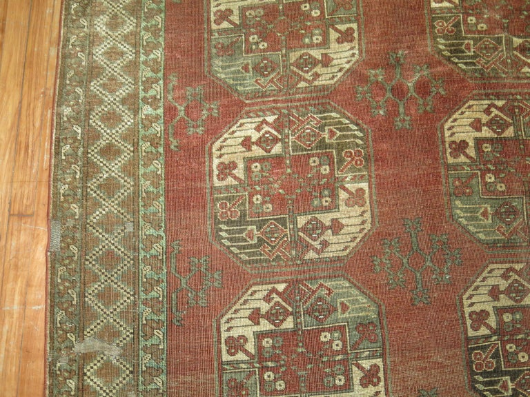Large Antique Tribal Ersari Rug For Sale at 1stDibs