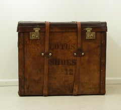 Large Antique Trunk for Shoes