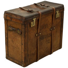 Large Antique Trunk for Shoes