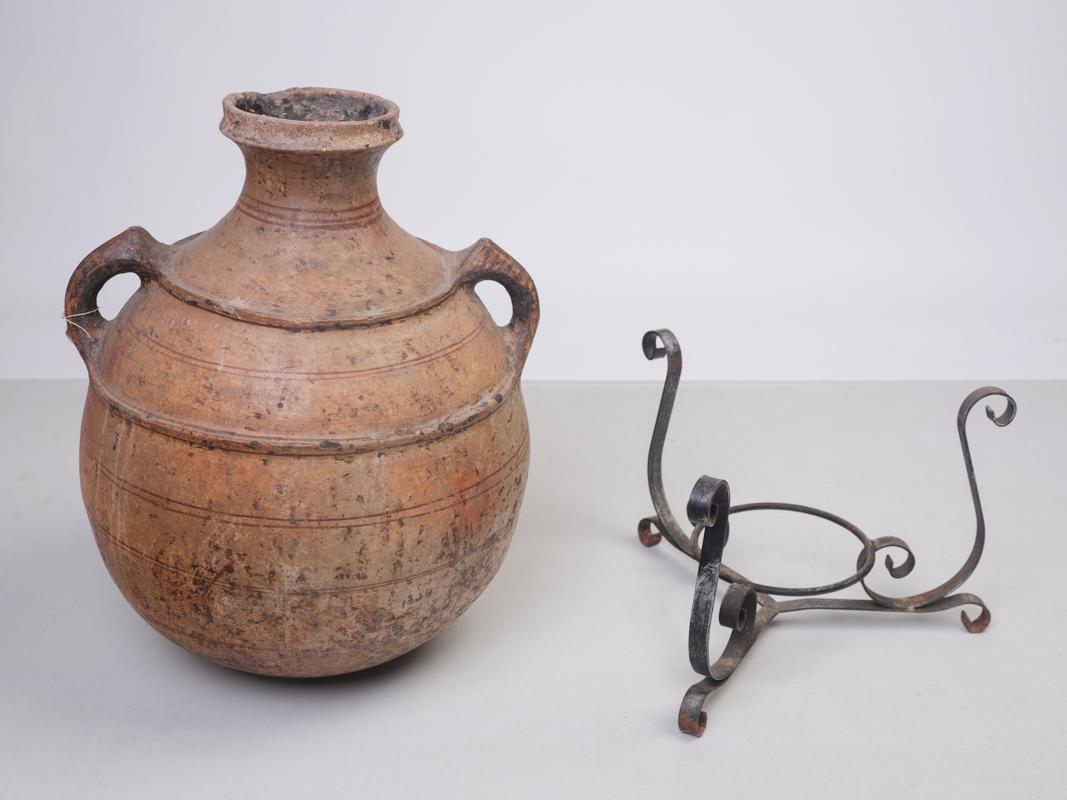 Große Terrakotta Amphora im Angebot 3