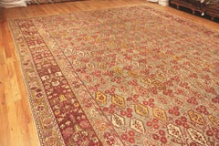 Antique Turkish Ghiordes Area Rug. 15 ft 5 in x 17 ft 4 in
