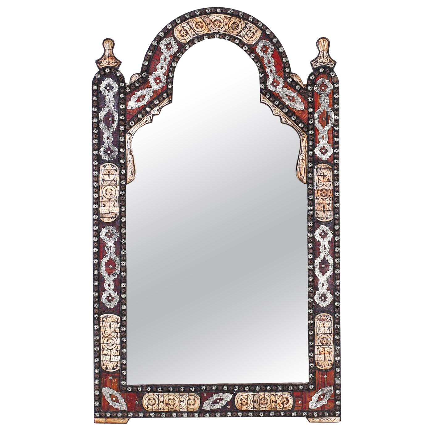 Large Antique Turkish Mirror For Sale at 1stDibs