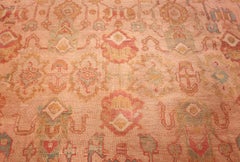 Antique Turkish Oushak Rug. Size: 14 ft 7 in x 17 ft 6 in