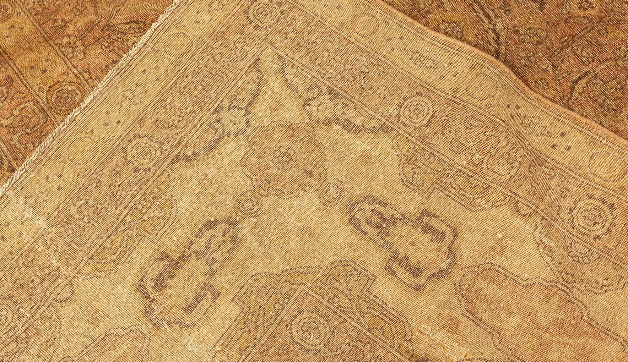 Doris Leslie Blau Large Antique Turkish Sivas Rug For Sale 2