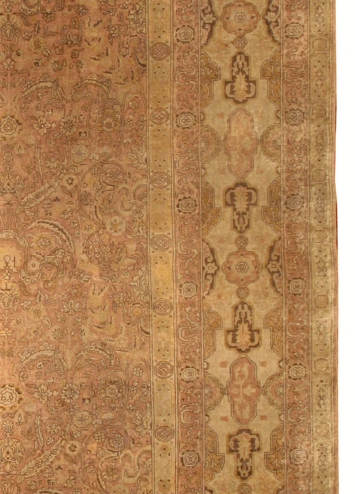 Hand-Woven Large Antique Turkish Sivas Carpet For Sale