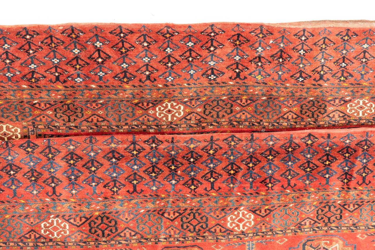 Large Antique Turkomen Saddle Bags (Pair) For Sale 6