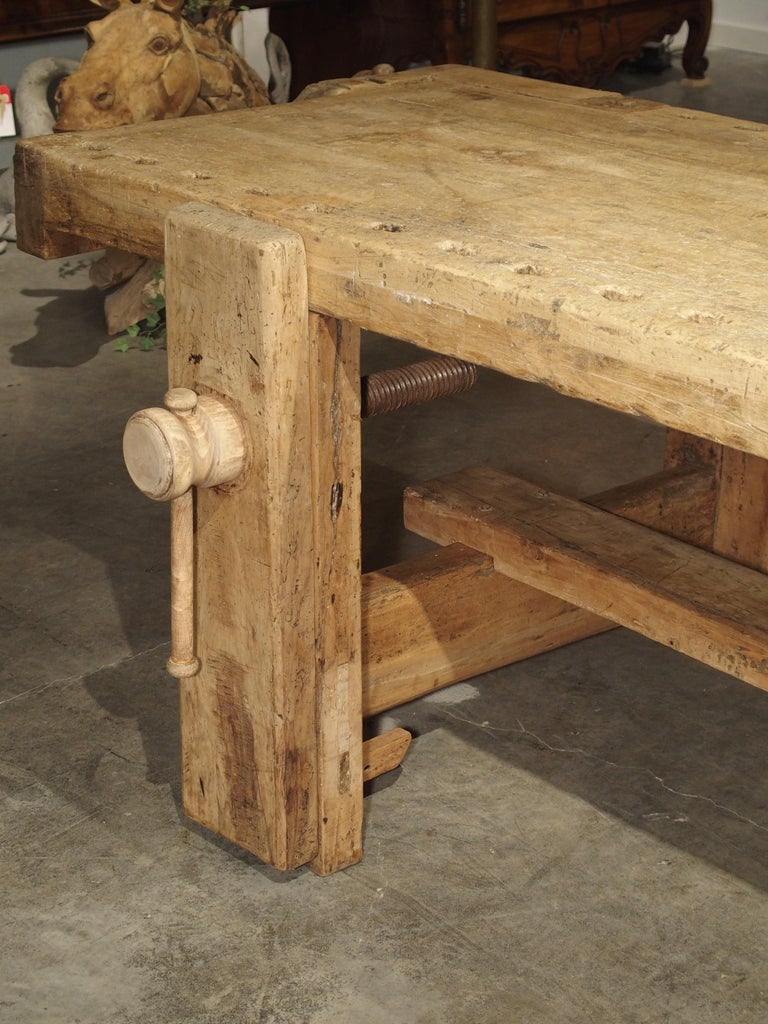 Large Antique Tuscan Work Bench Circa 1865 For Sale At 1stdibs