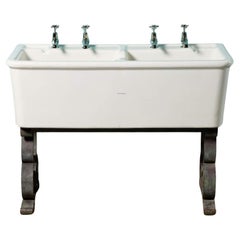 Large Antique Twyfords Twin Belfast Sink