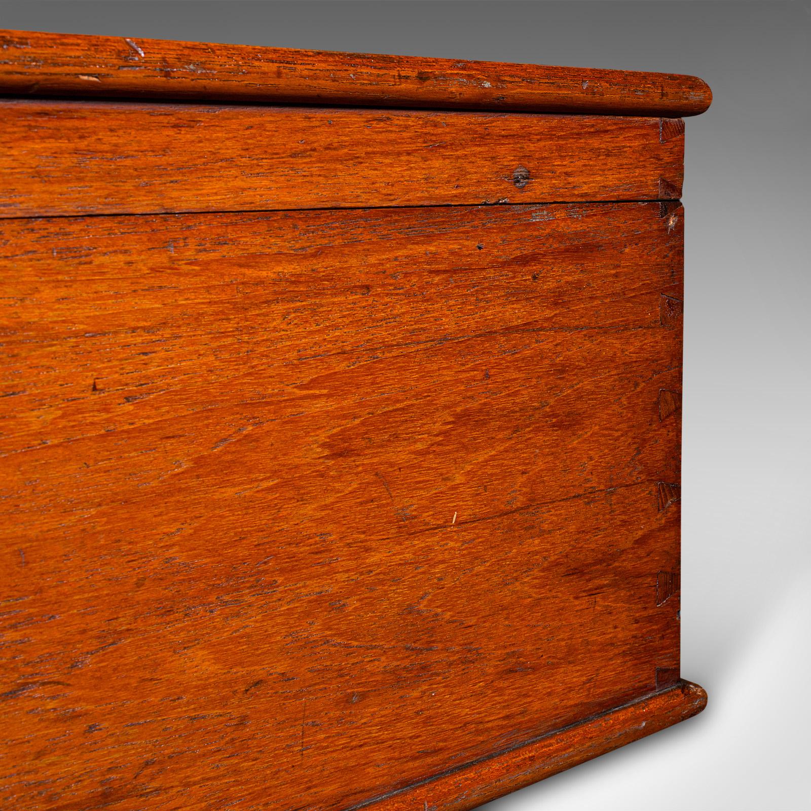 Large Antique Under Bed Storage Chest, English, Walnut, Country House, Victorian 5