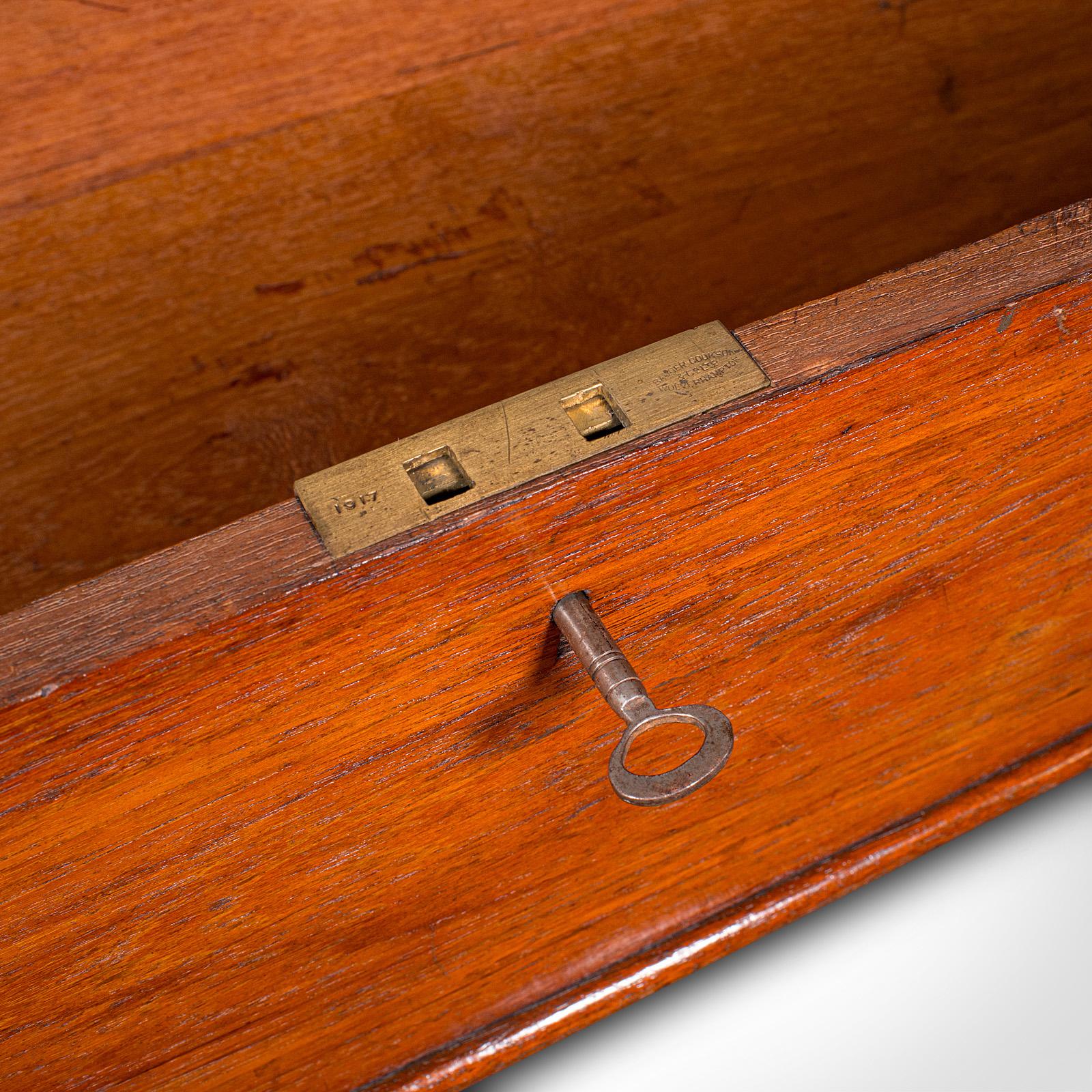 Large Antique Under Bed Storage Chest, English, Walnut, Country House, Victorian 6