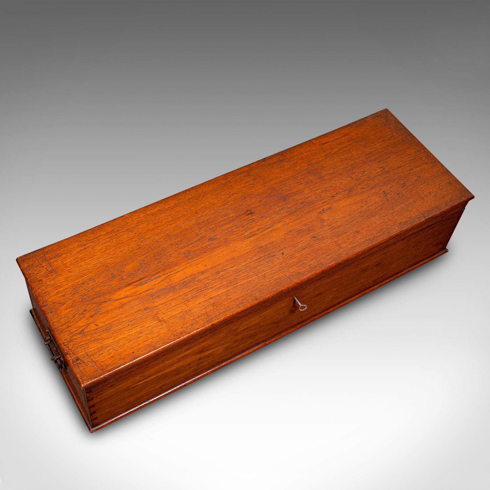 Large Antique Under Bed Storage Chest, English, Walnut, Country House, Victorian 2