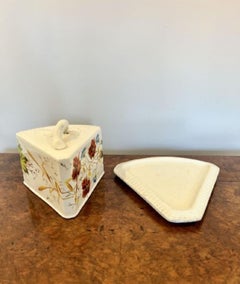 Large antique Victorian cheese dish
