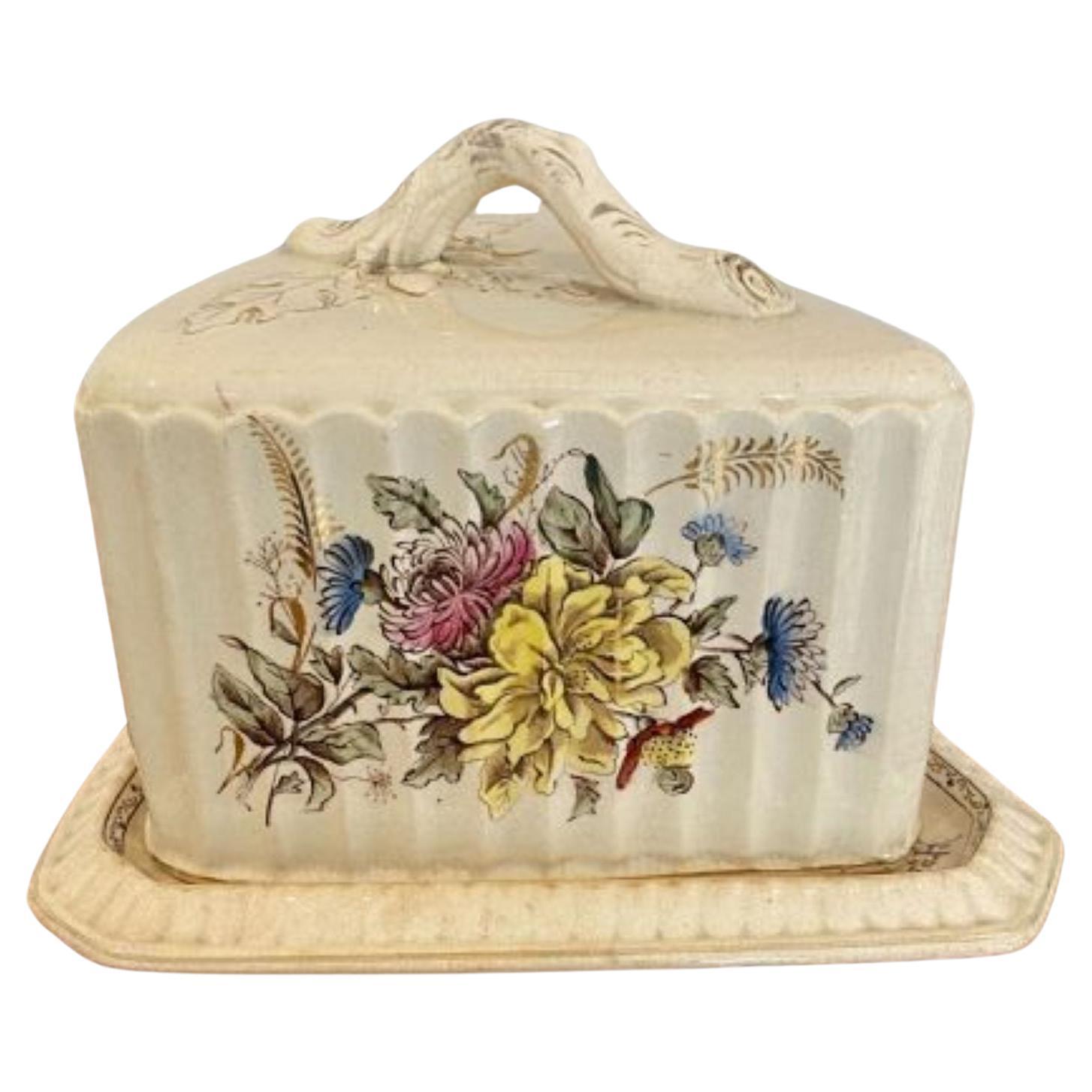 Antique English Ceramic Cheese Keeper or Butter Dome, 1900 for sale at  Pamono