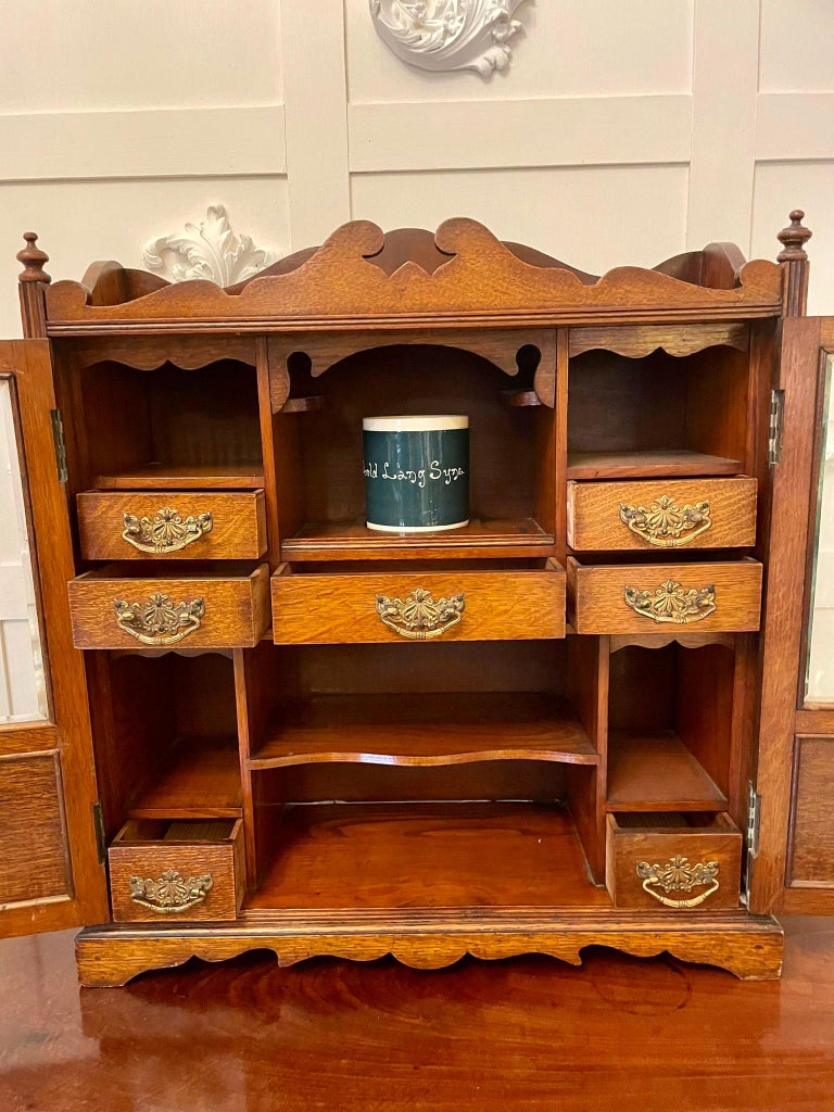 Large Antique Victorian Oak Smokers For Sale at 1stDibs