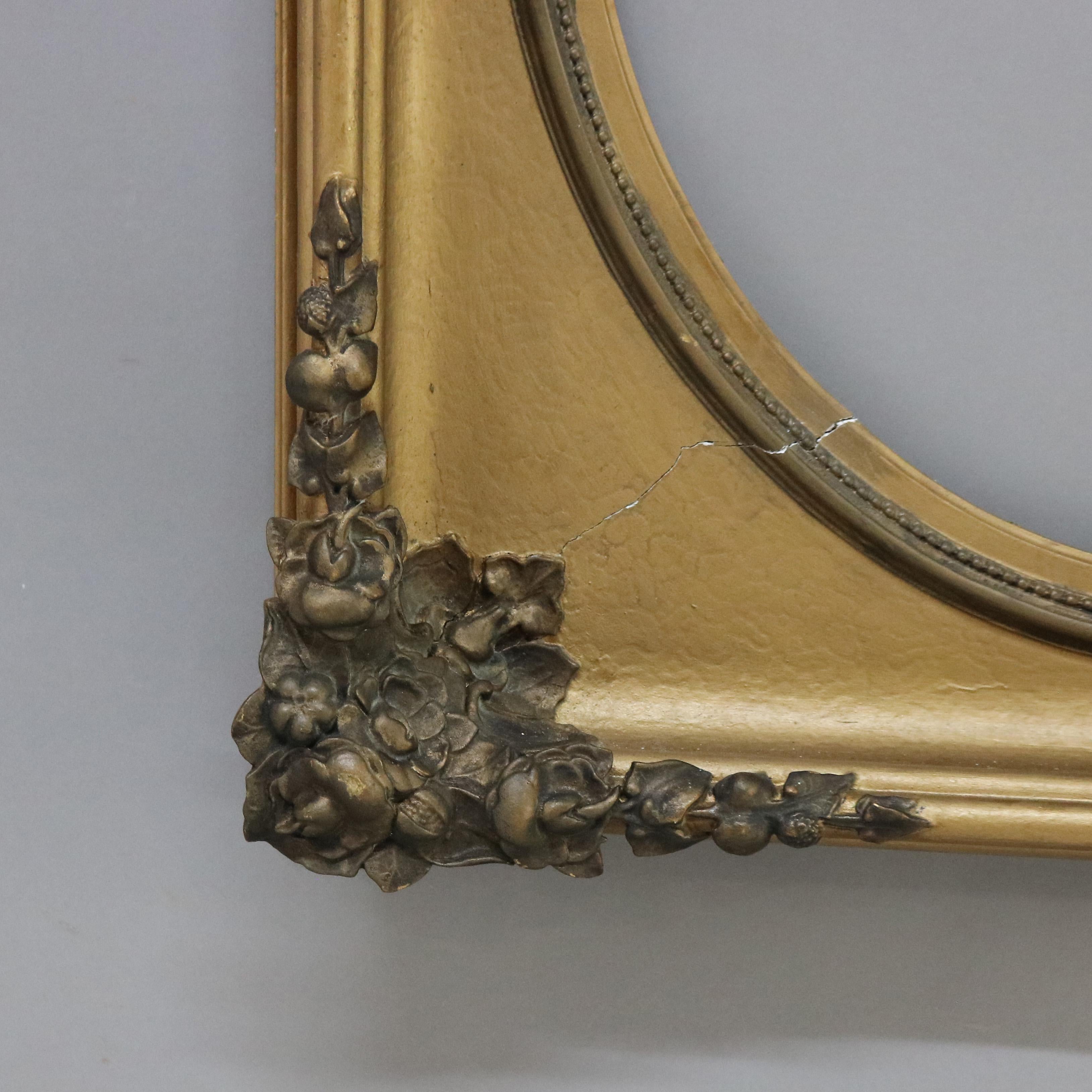***Reduced In-House Delivery Rates - Click on “Ask Seller” to Request a Quote***

Large Antique Victorian Rococo Carved Gilt Wood Frame C1880.   

Measures - 32.5