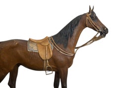 Large Antique Vienna Bronze Horse Sculpture by Franz Bergman (Austrian, 1861-193