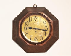 Grande horloge murale ancienne d'Adolf Loos