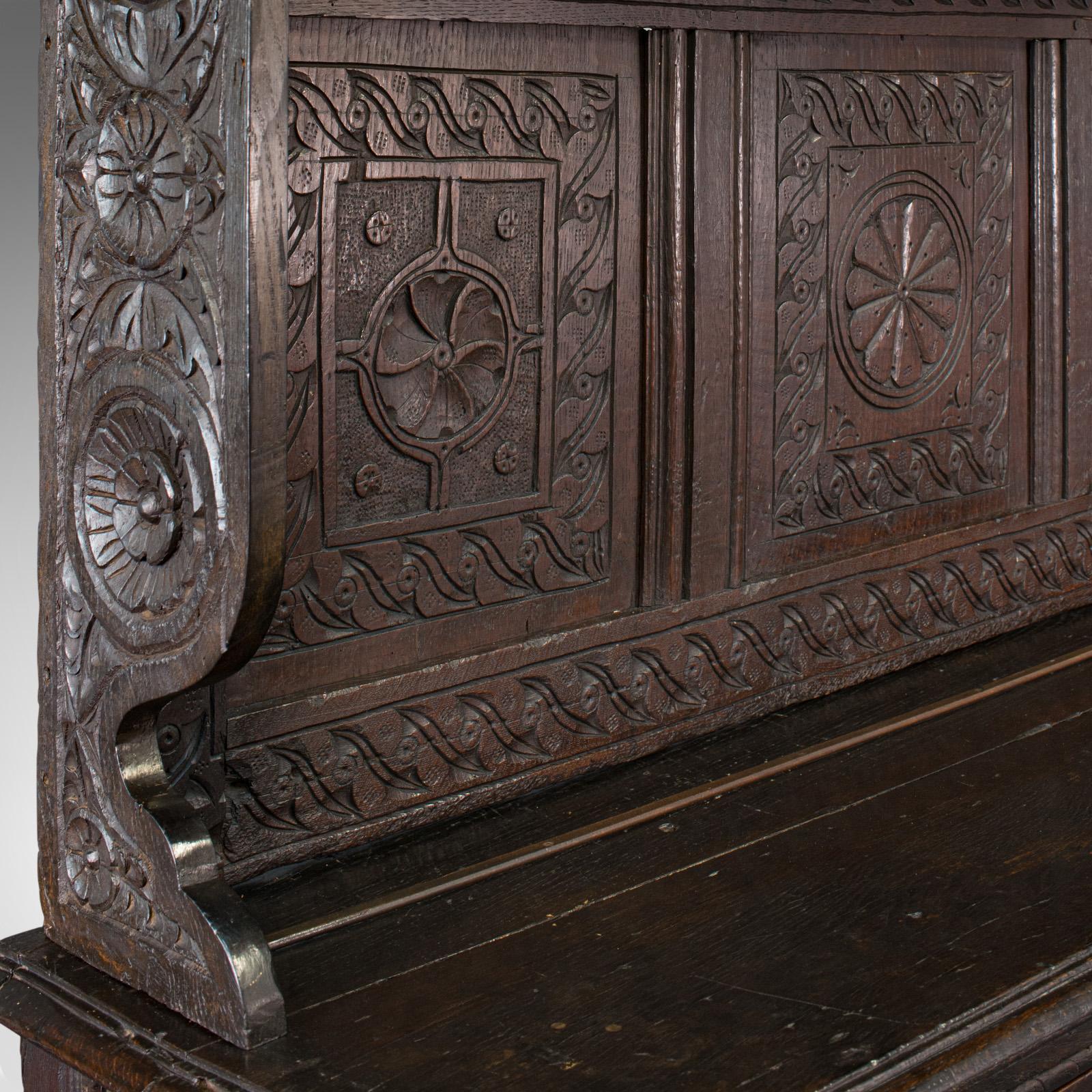 Large Antique Welsh Dresser, British, Oak, Sideboard, Cabinet, William III, 1700 2