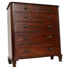 Large Antique William IV Chest of Drawers