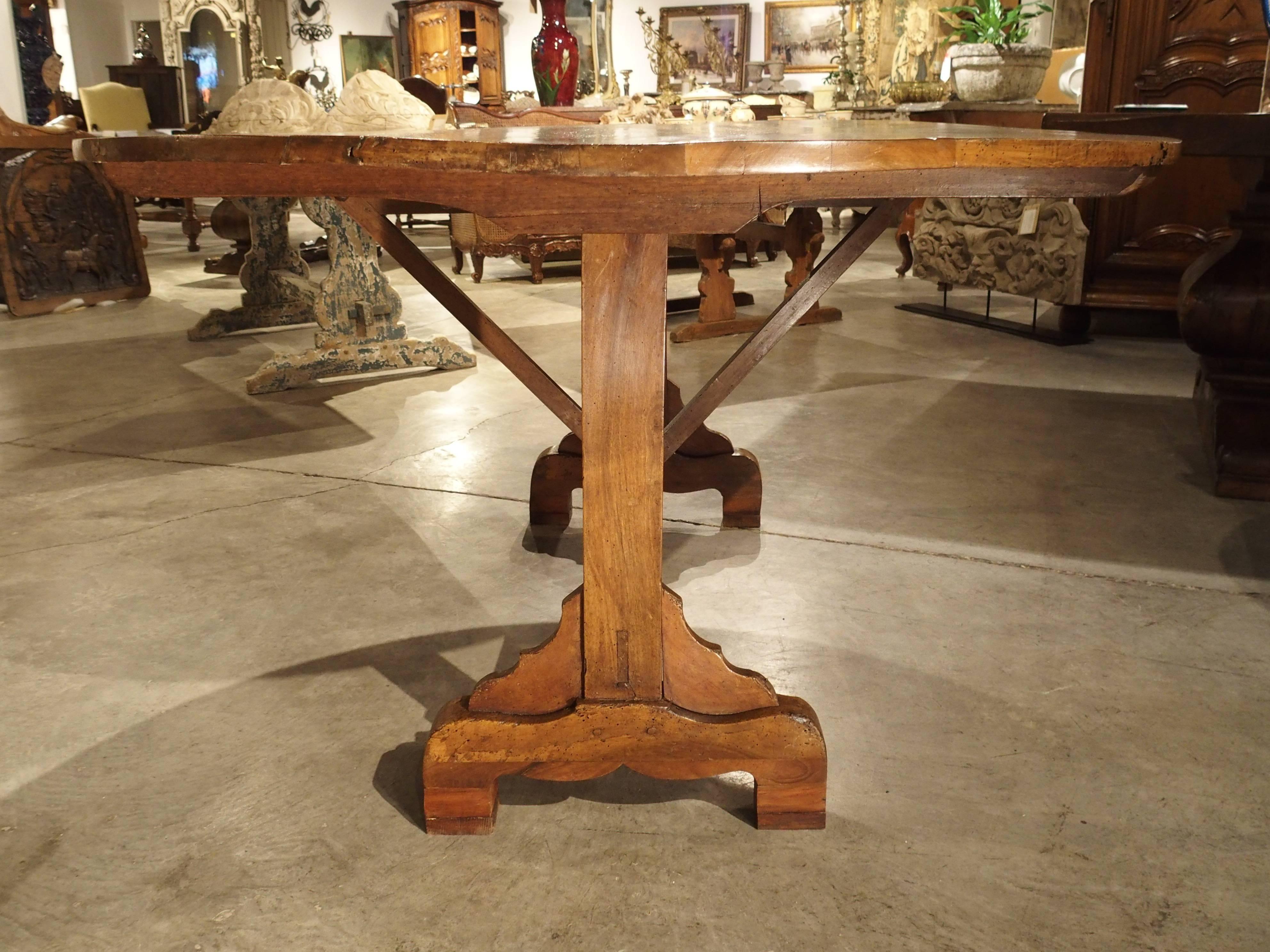 Large Antique Wine Tasting Table from France 4
