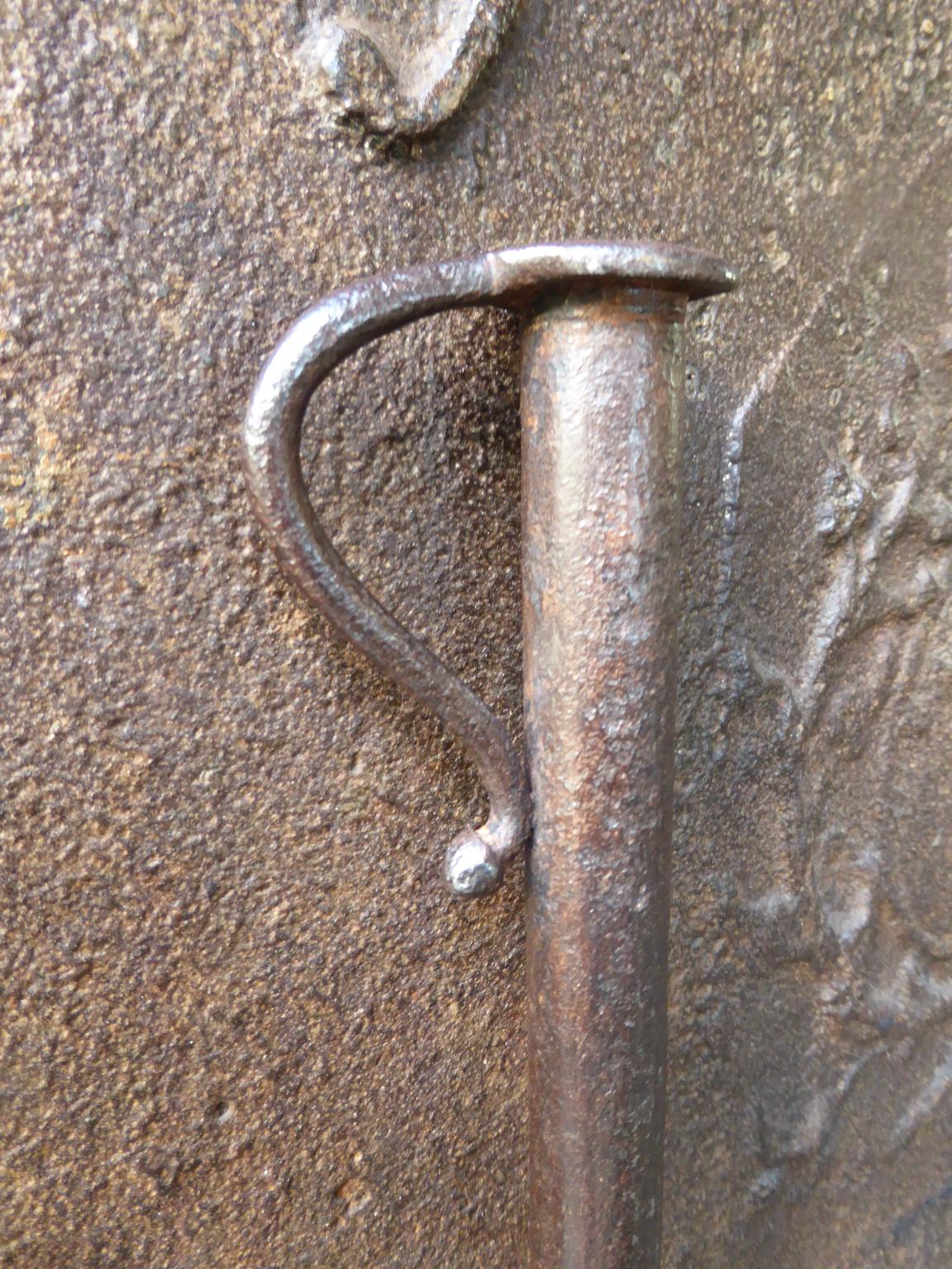 Large French Napoleon III blow poker made of wrought iron. It is in a good working condition. Antique blow pokes, blow pokers are hard to find.







   
