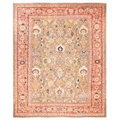 Antiker Sultanabad-Perserteppich von Ziegler. Größe: 13 Fuß 3 Zoll x 16 Fuß 3 Zoll 