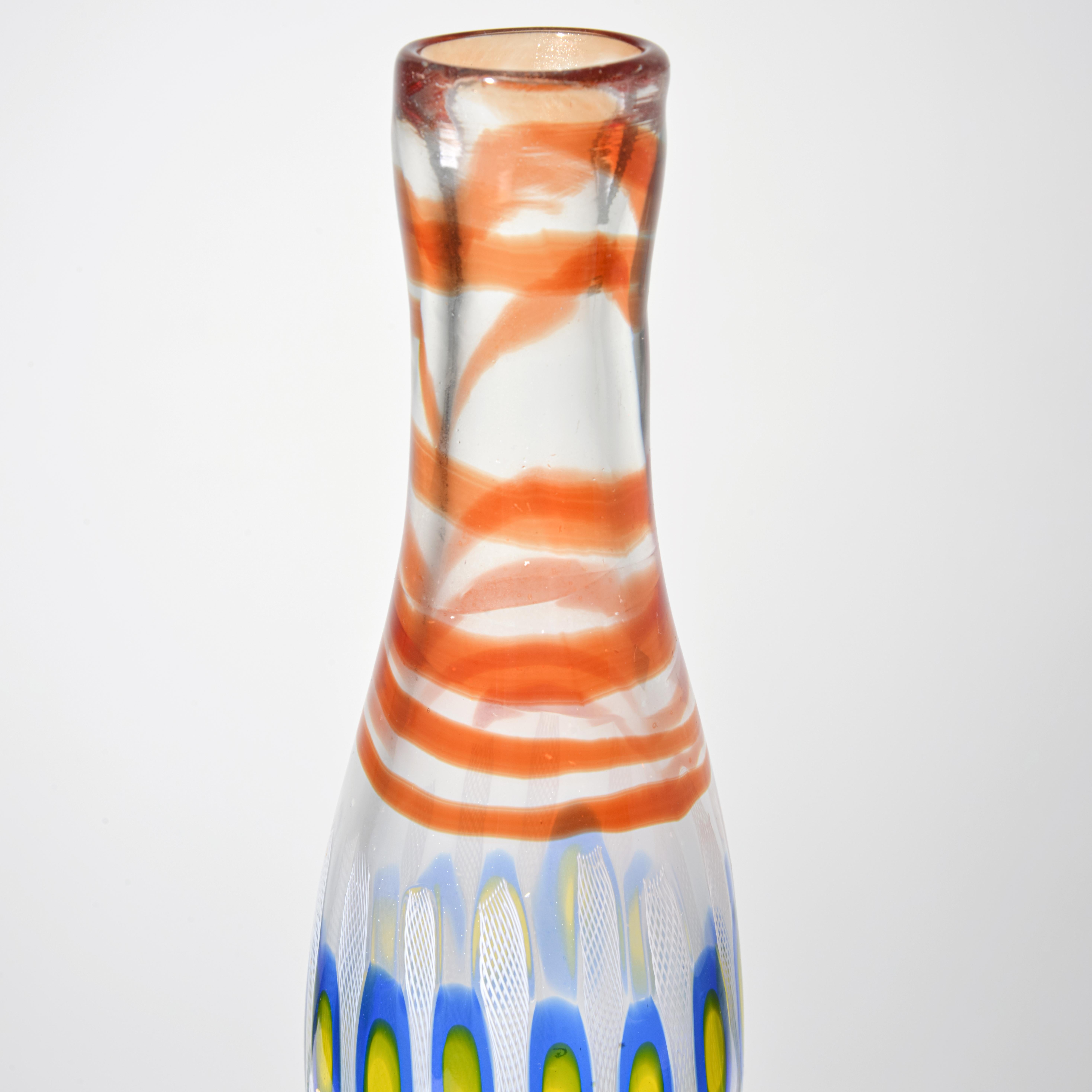 Artistics/Designer ; Fabricant : Anzolo Fuga ; Arte Vetraria Muranese (A.V.E.M.)
Marquage(s) ; notes : pas de marquage(s) apparent(s)
Matériaux : verre
Dimensions (H, L, P) : 18 
