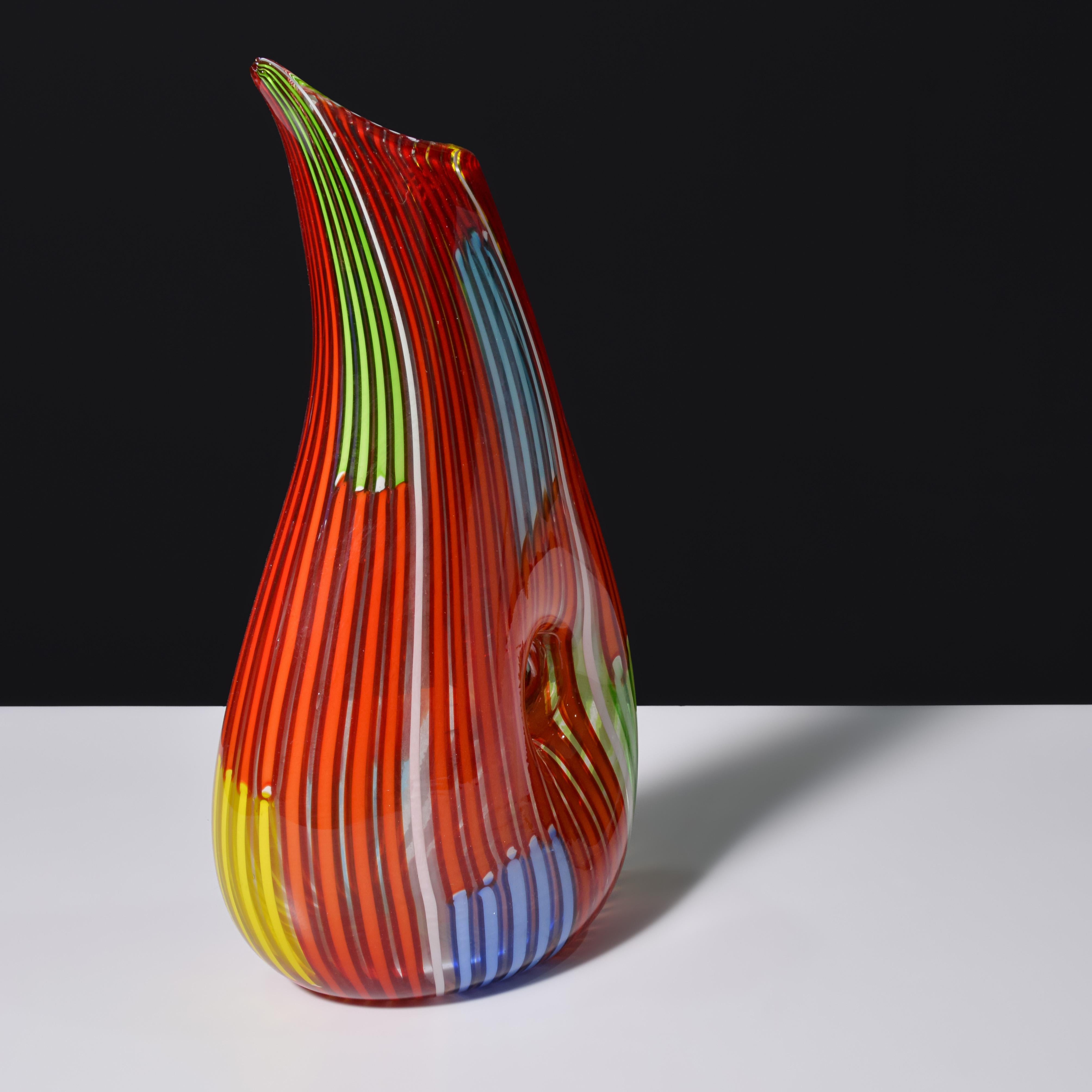 italien Grande Anzolo Fuga  Vase, Provenance Lobel Modernity en vente