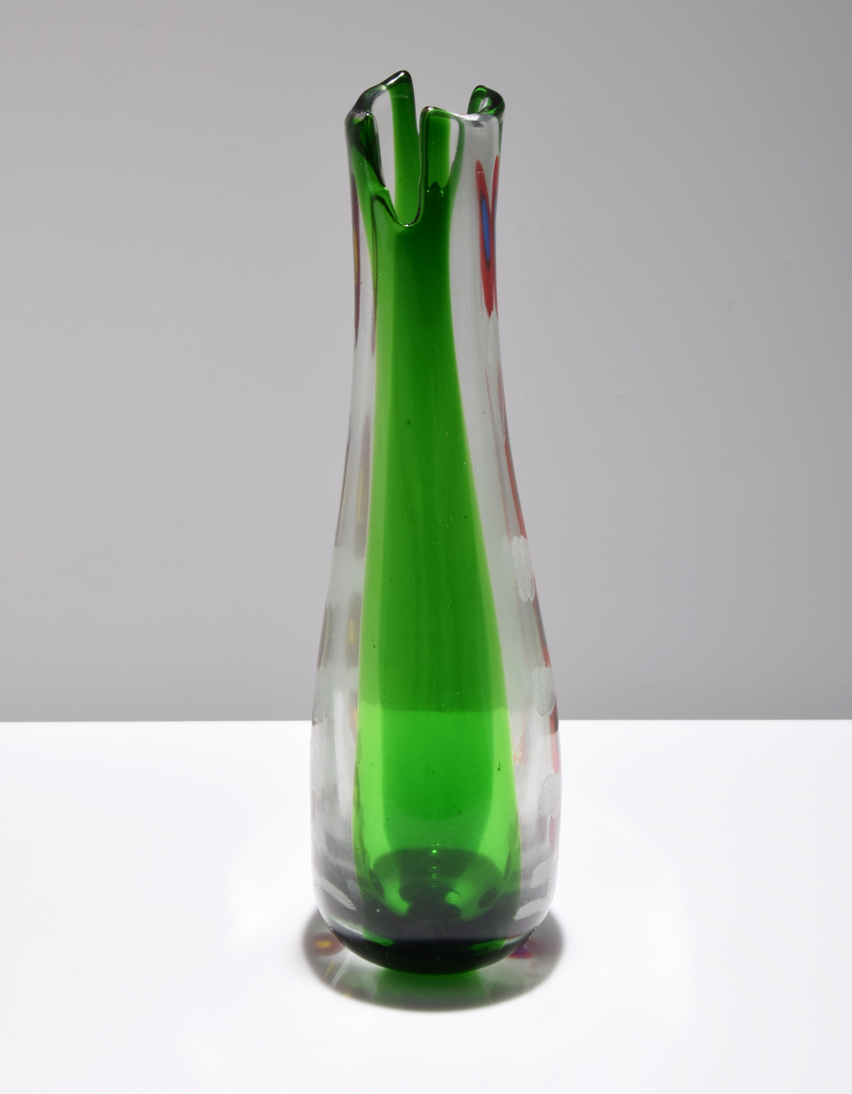 20ième siècle Grand vase Anzolo Fuga, provenance Lobel Modern en vente