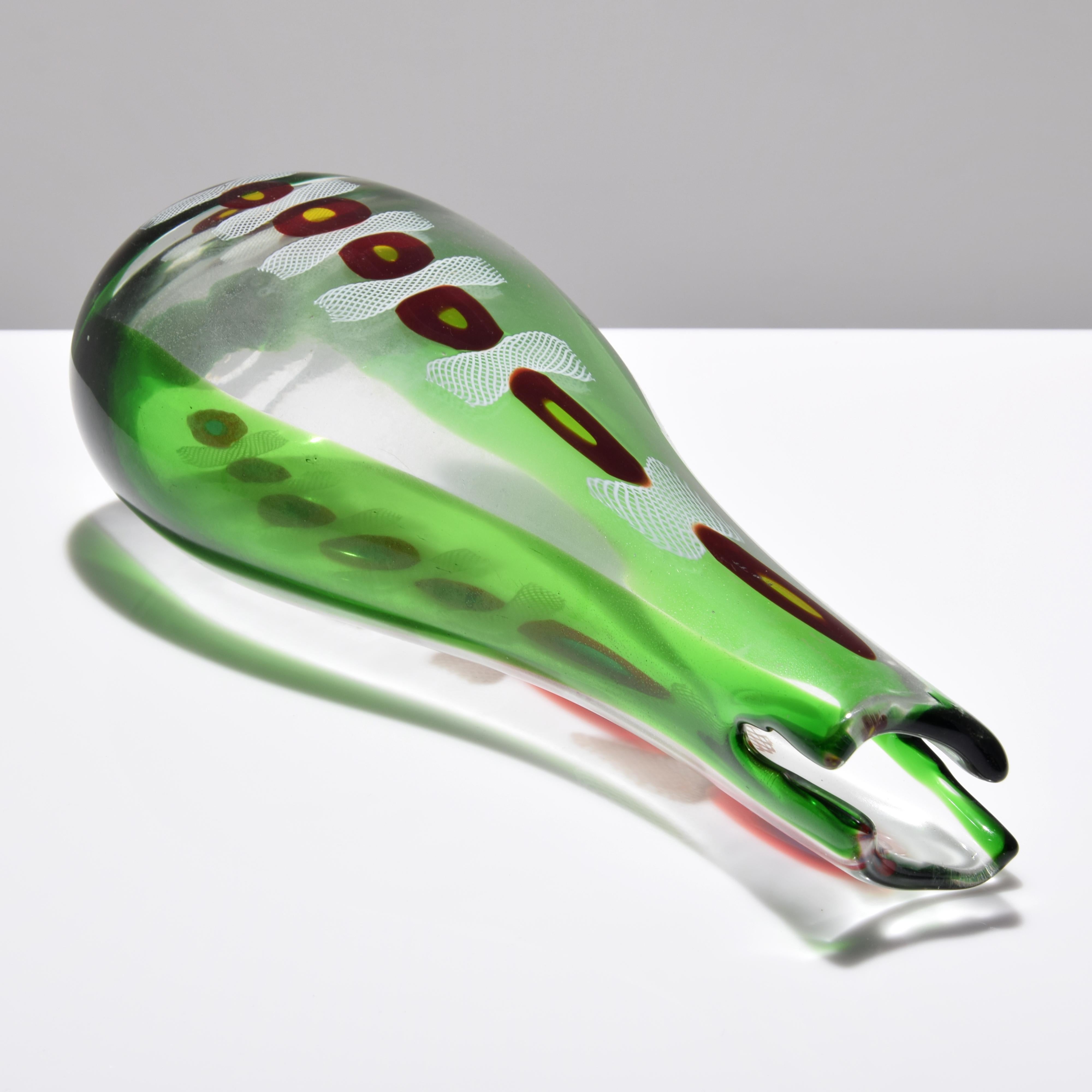 Verre Grand vase Anzolo Fuga, provenance Lobel Modern en vente