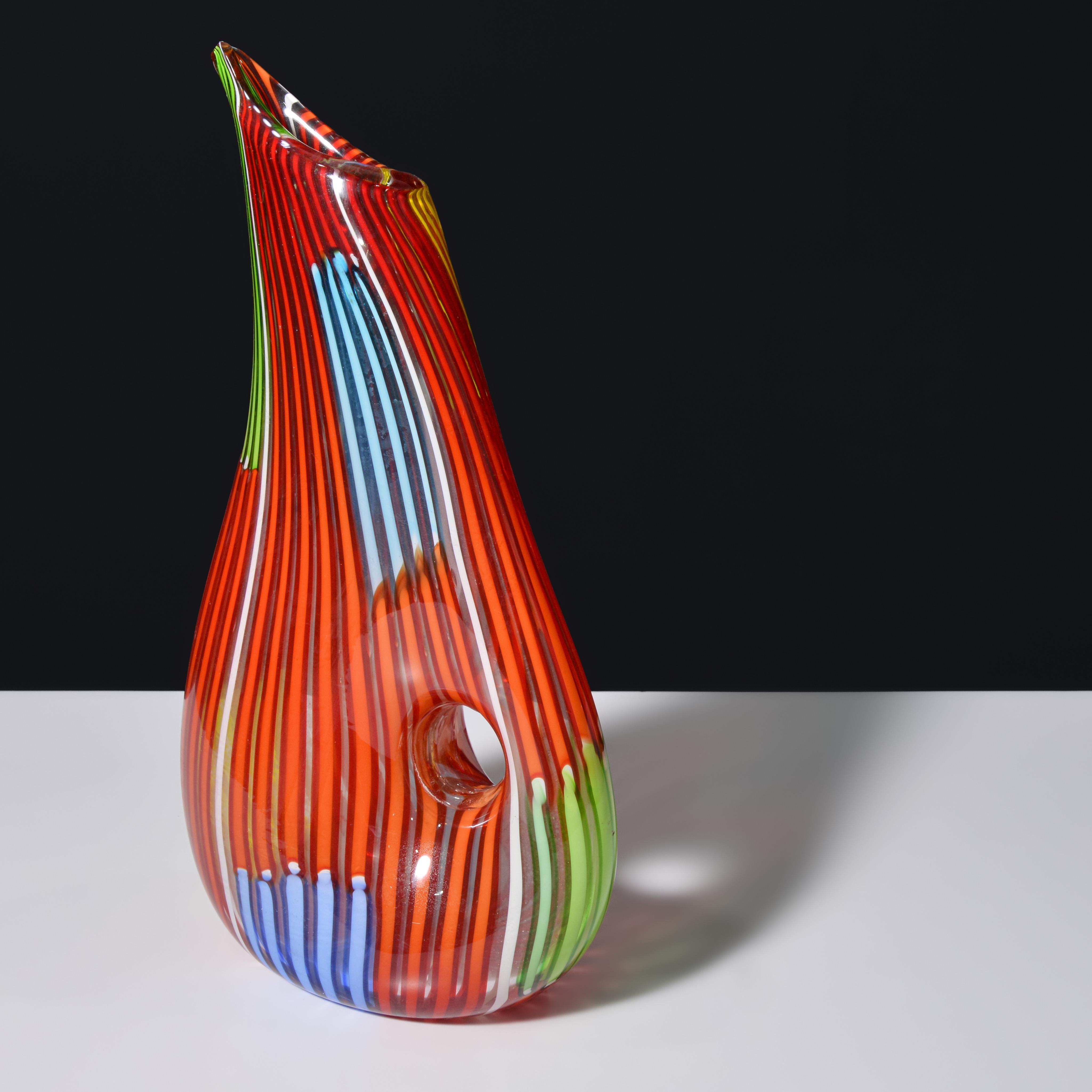 Grande Anzolo Fuga  Vase, Provenance Lobel Modernity en vente 1