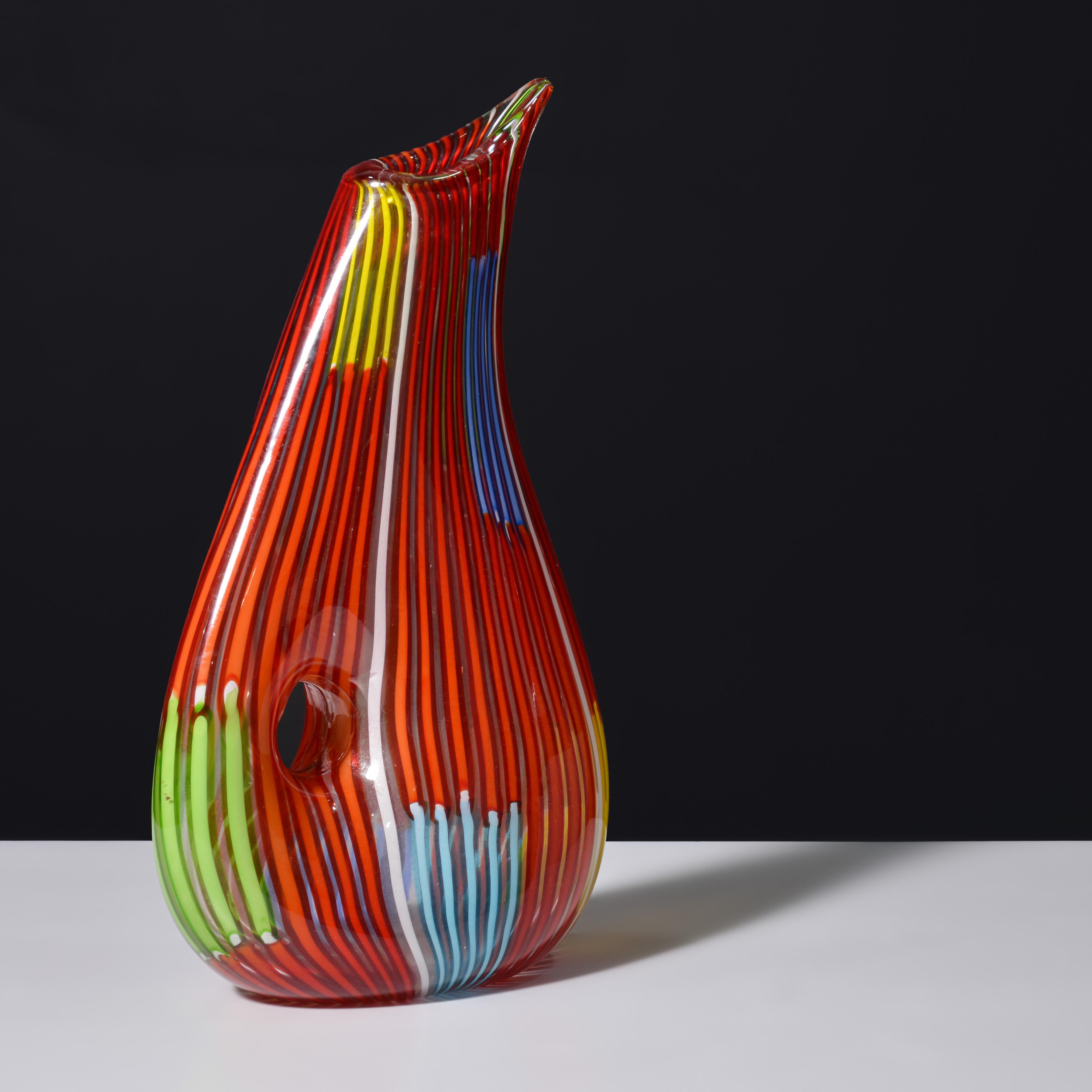 Grande Anzolo Fuga  Vase, Provenance Lobel Modernity en vente 3
