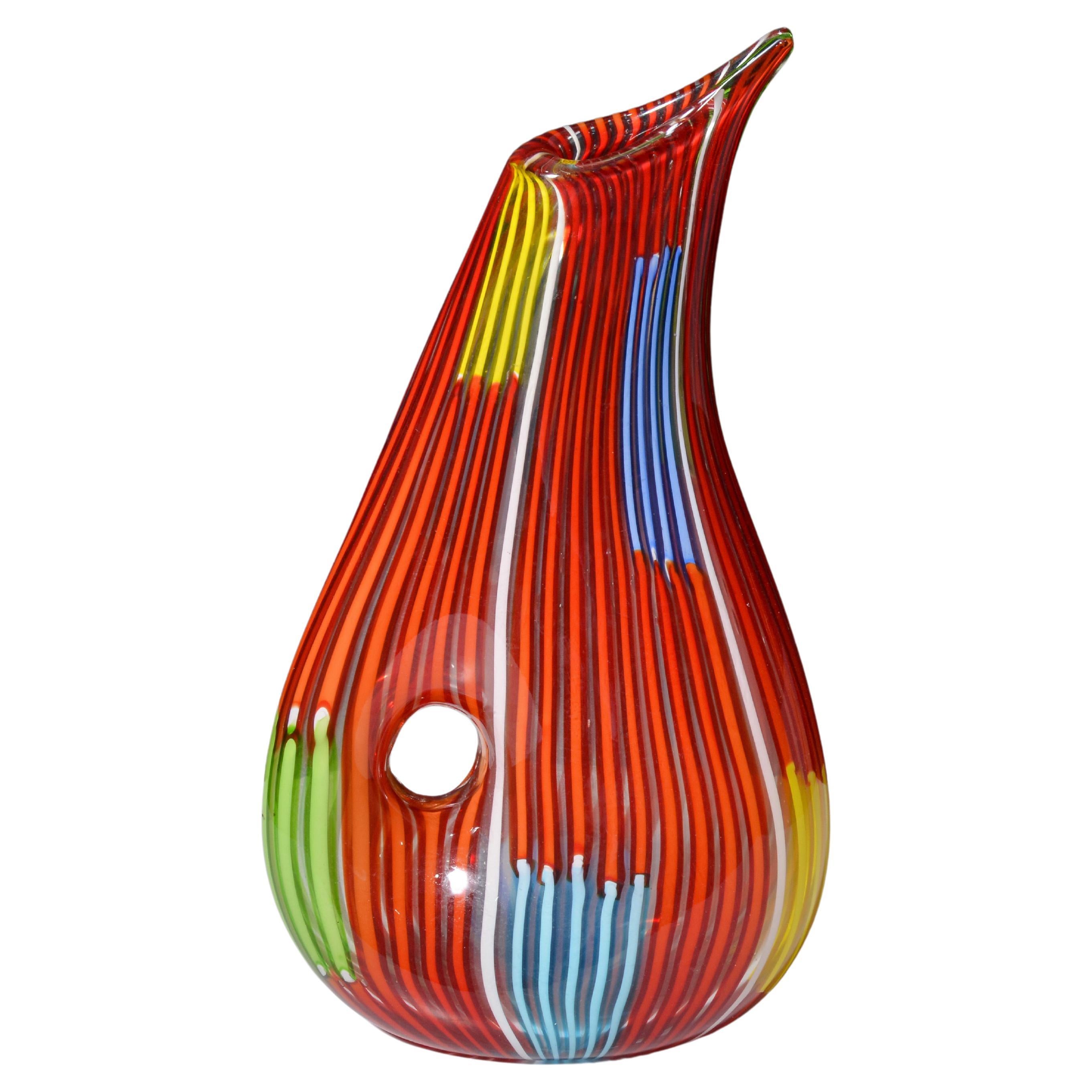 Large Anzolo Fuga  Vase, Provenance Lobel Modern