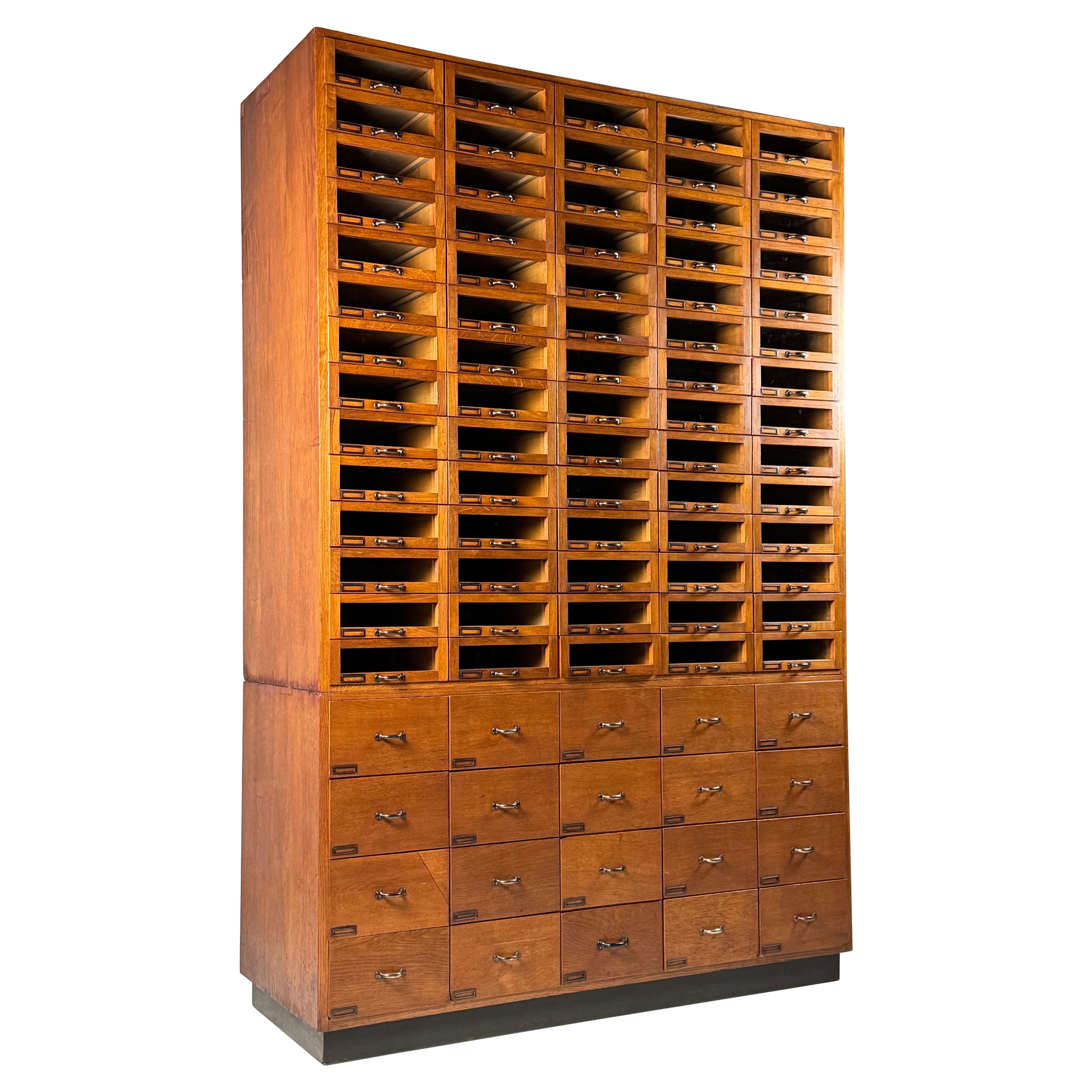 Large Apothecary Cabinet 1950s