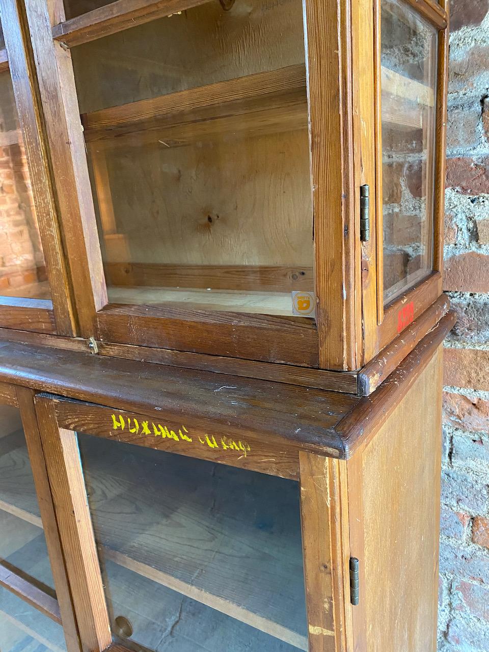 Large Apothecary Haberdashery Display Cabinet circa 1930s Number 8 4