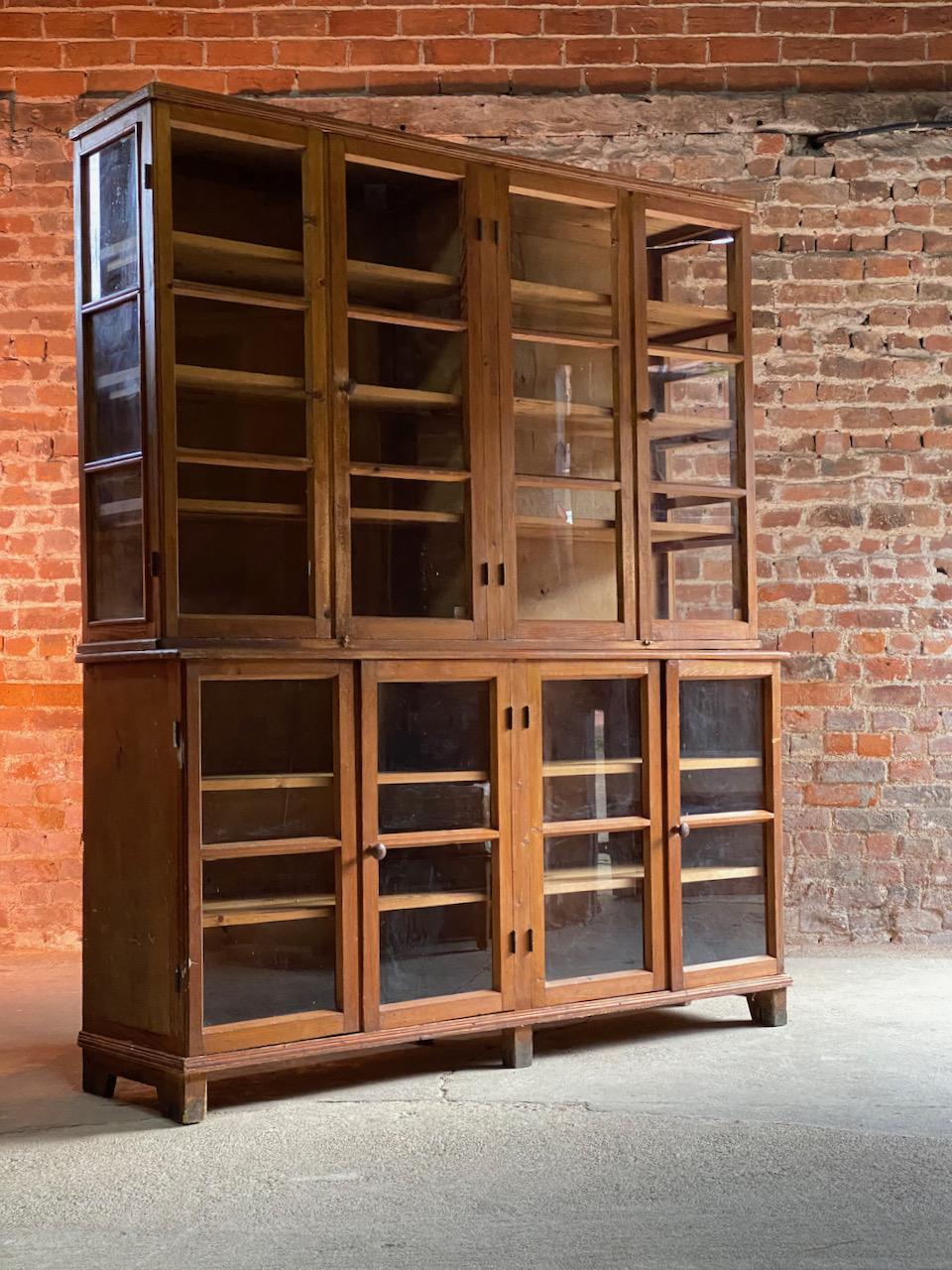 Apothecary No. 8

Large Apothecary Haberdashery display cabinet circa 1930s number 8

Apothecary / pharmacy / chemist / shop display / restaurant  cabinet circa 1930s

Magnificent early twentieth century large Apothecary Pharmacy beech display