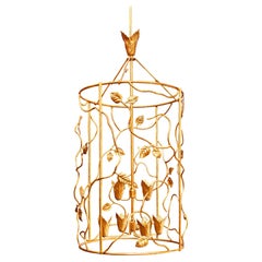 Large Appian Lantern, Antique Gold, Benediko