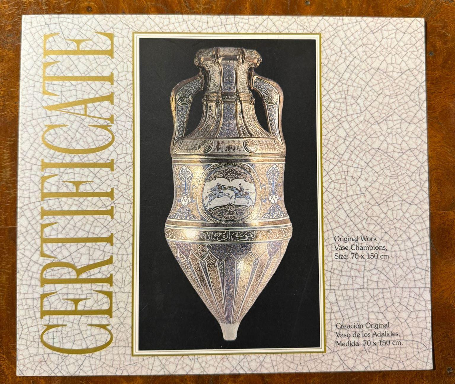 Large Arabic Vase 