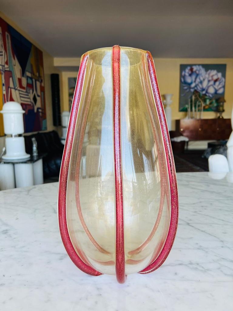 Large Archimede Seguso Murano glass 