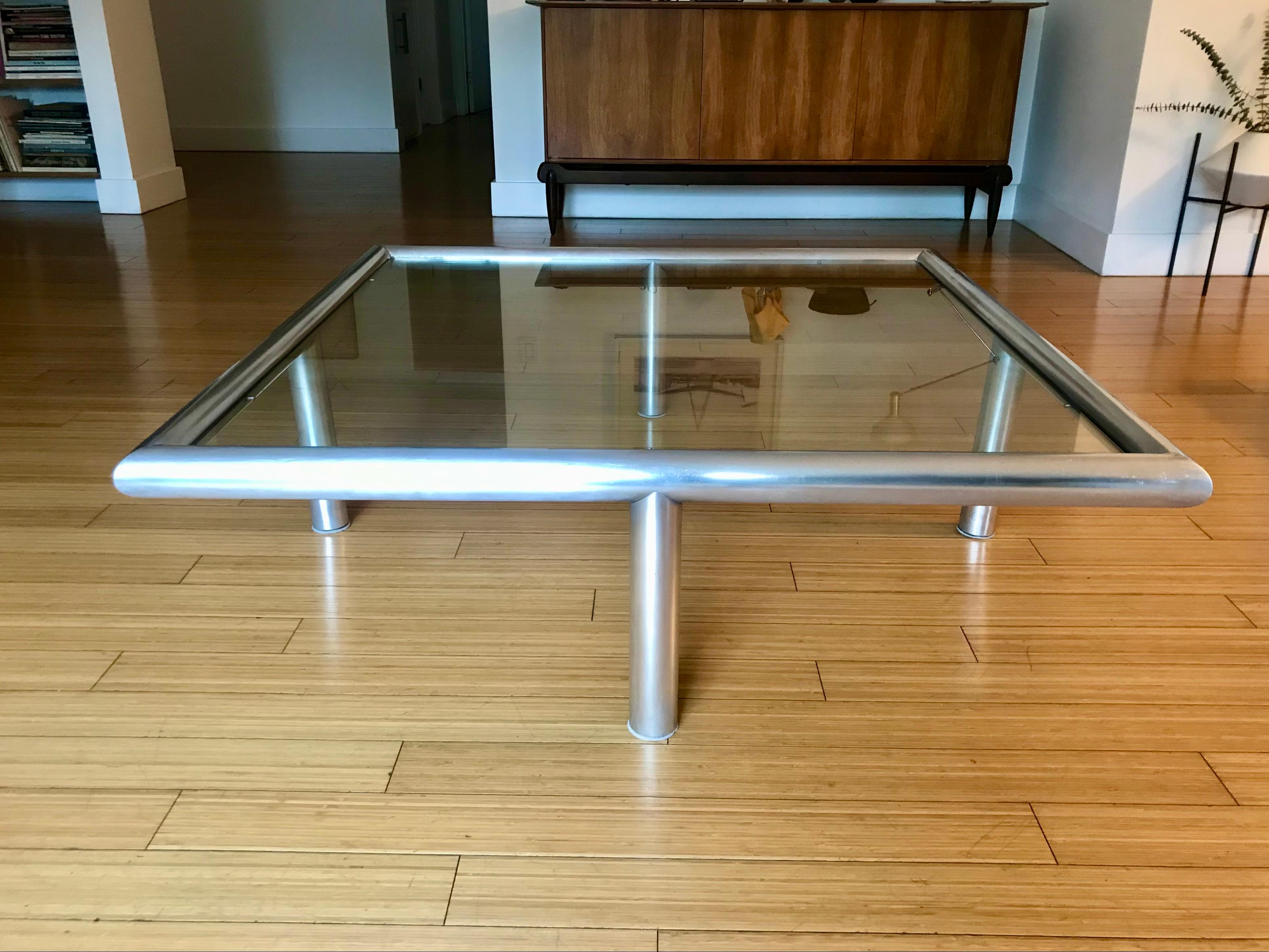 Cast Large Architectural Coffee Table John Mascheroni
