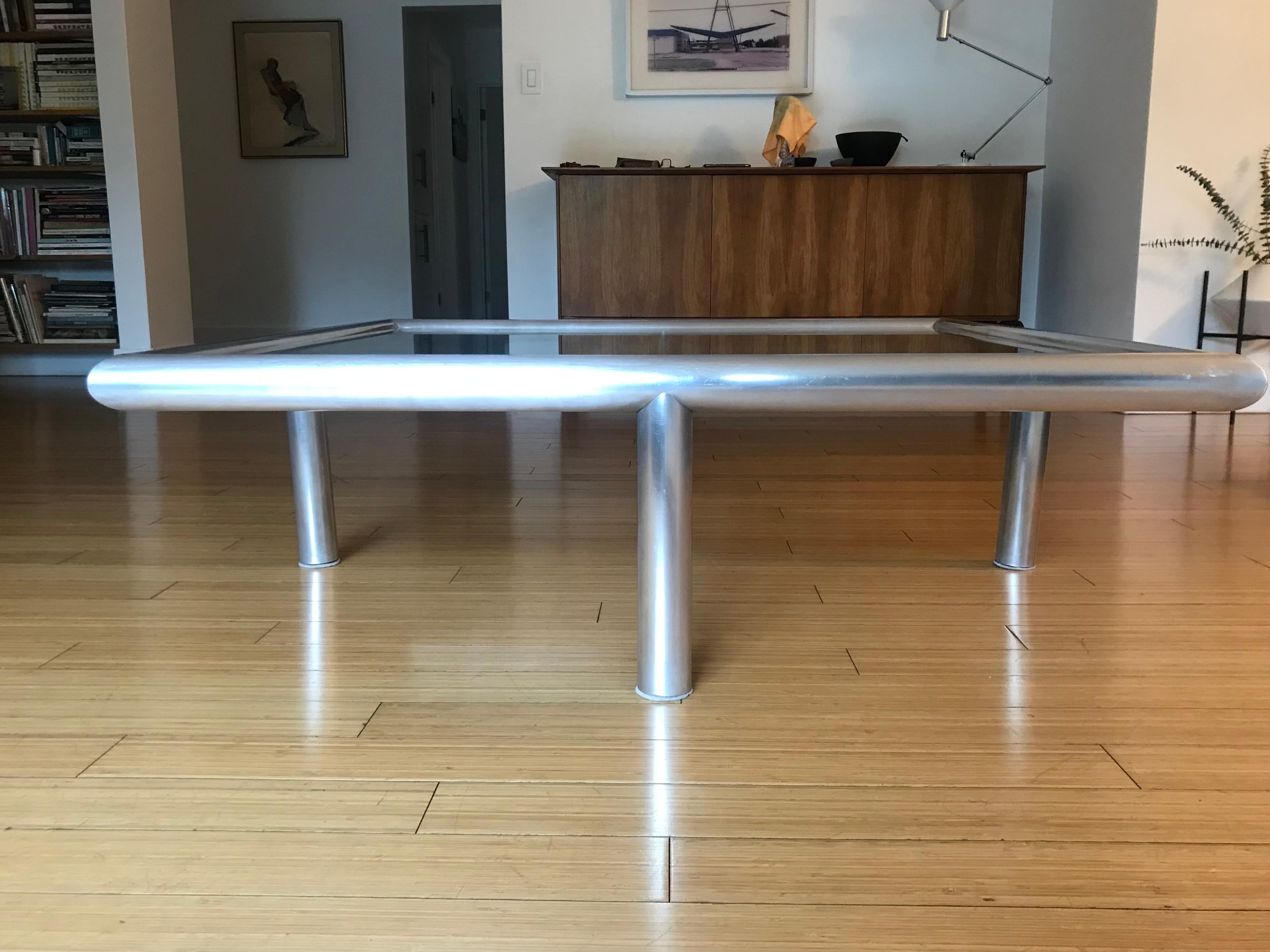 Large Architectural Coffee Table John Mascheroni In Good Condition In Los Angeles, CA