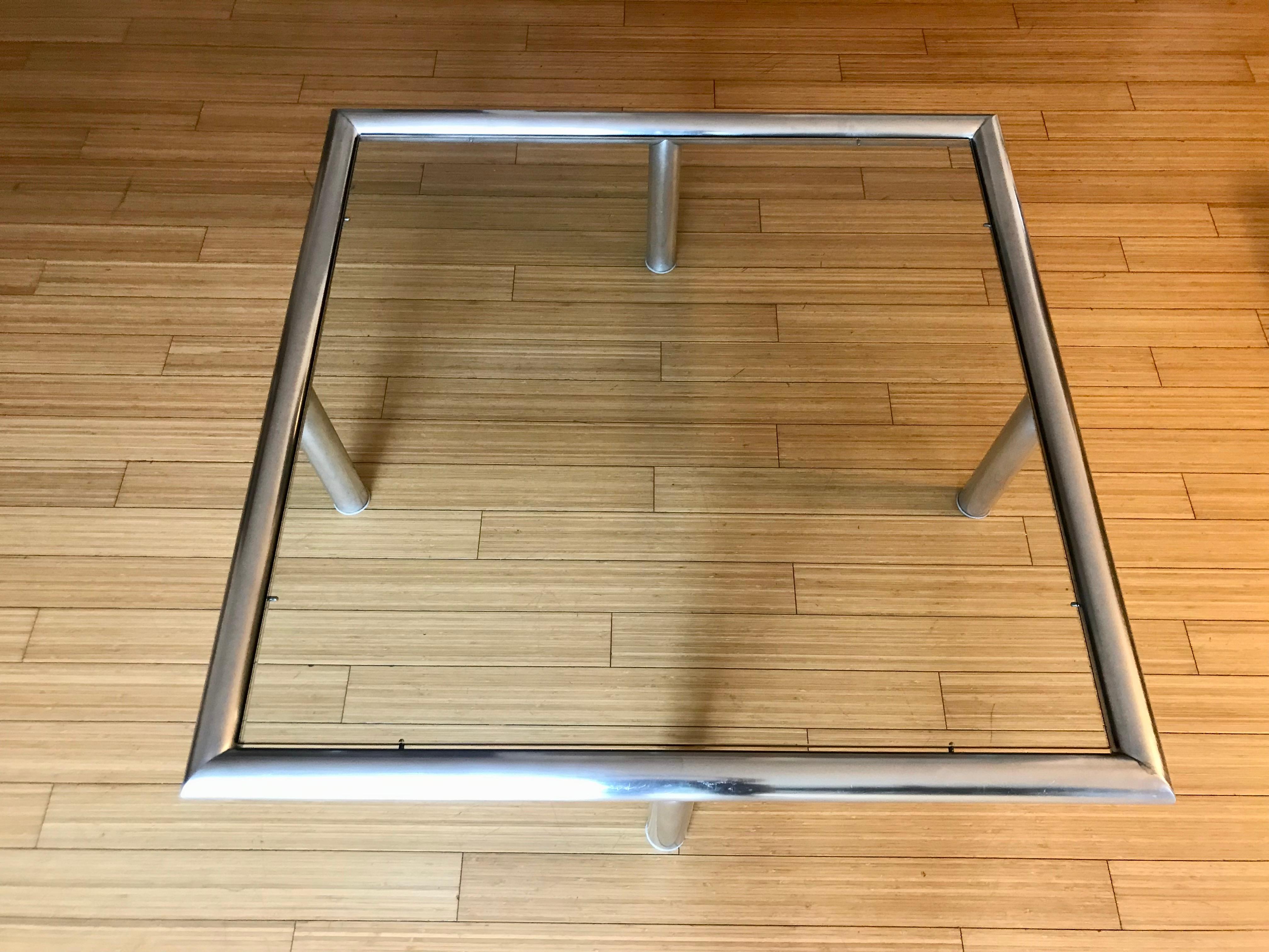 20th Century Large Architectural Coffee Table John Mascheroni