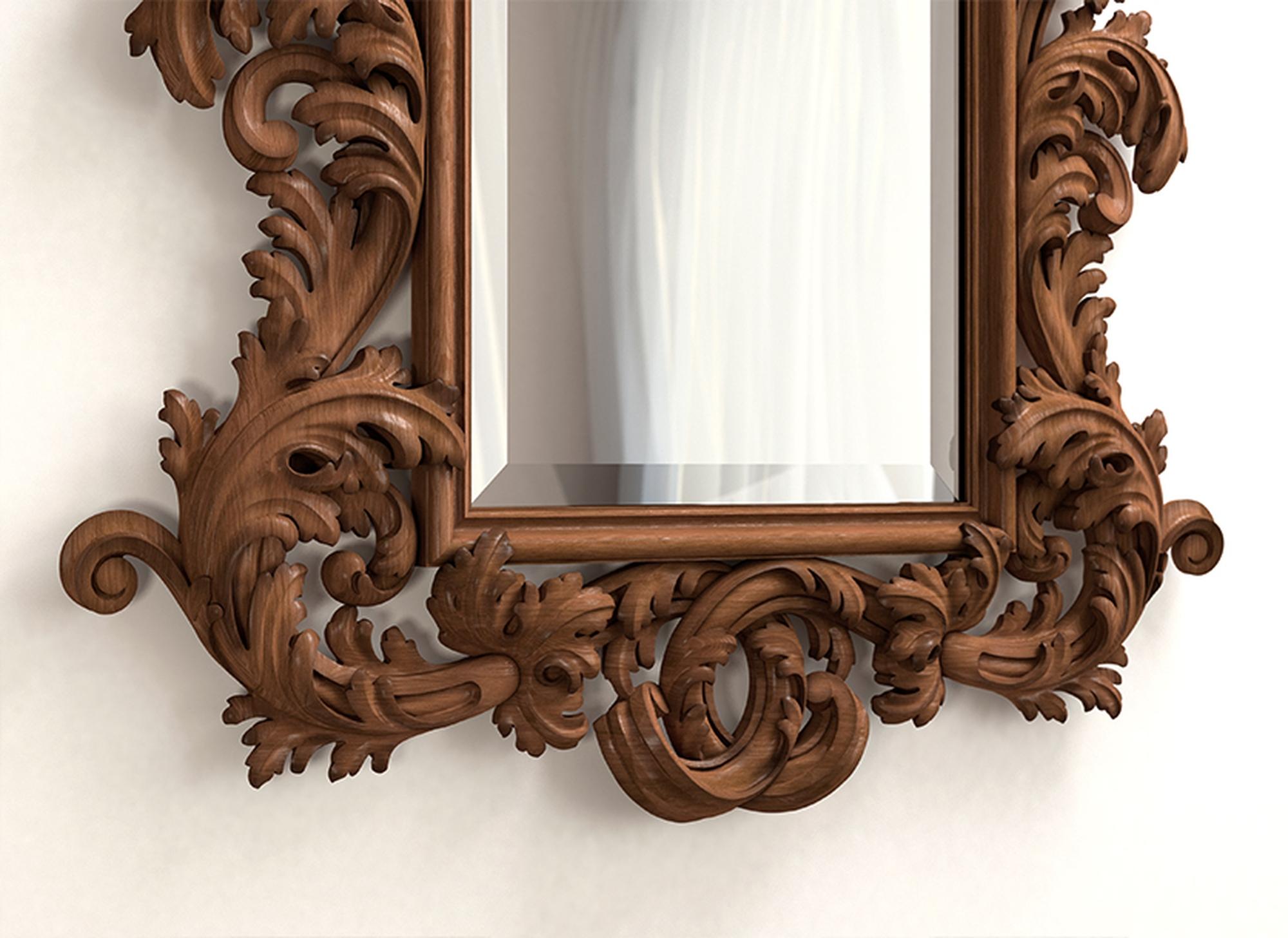 carved mirror frames