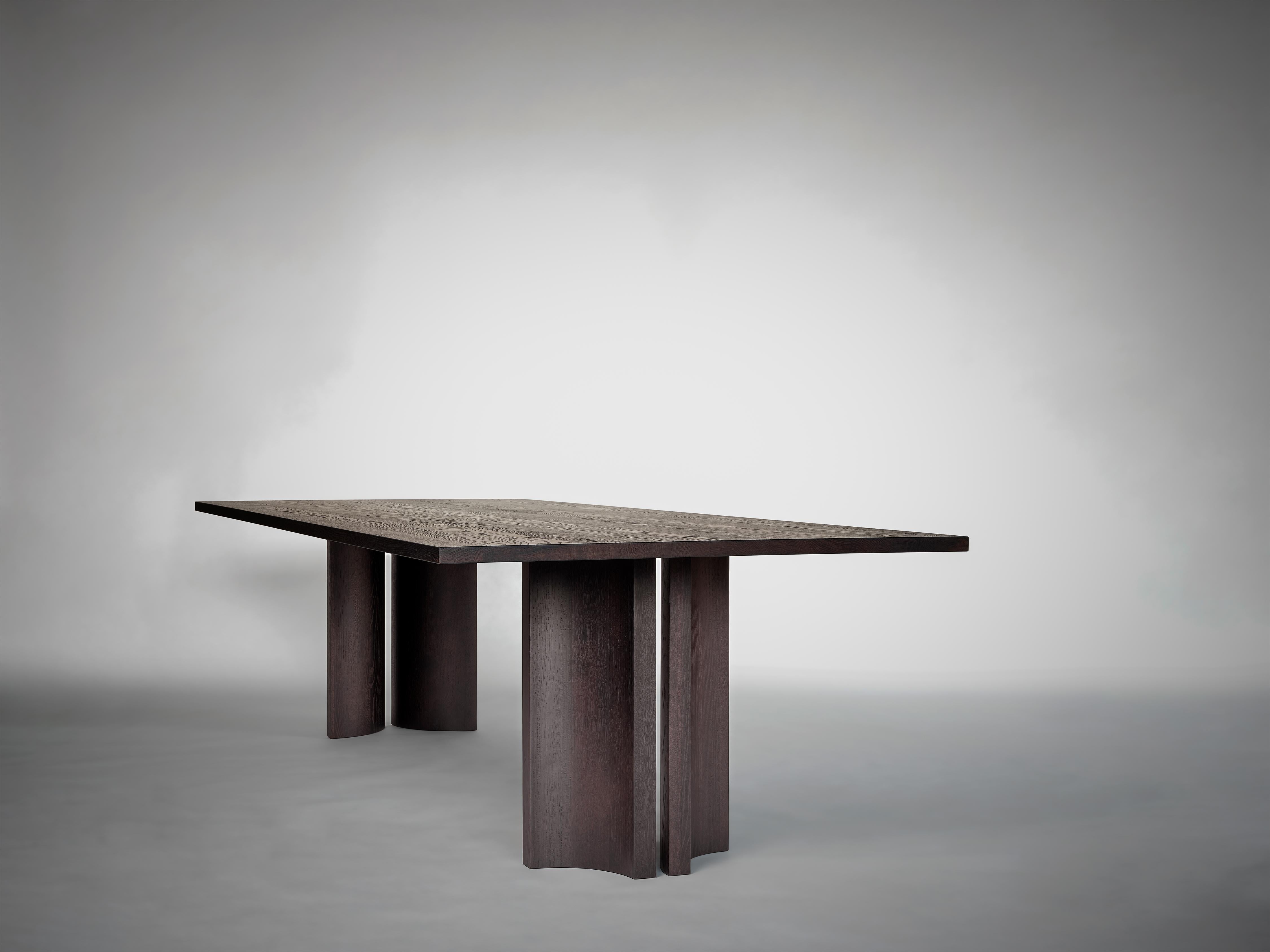 Contemporary Large Architectural  Dining Table - Aperta by Mokko For Sale